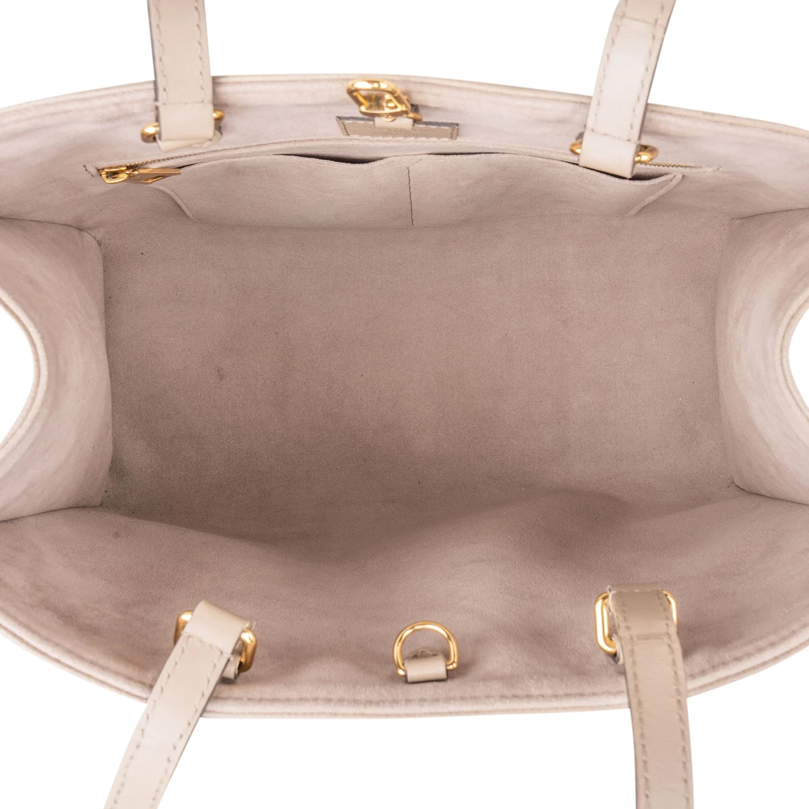 Louis Vuitton Leather Monogram Giant OnTheGo MM Handbag