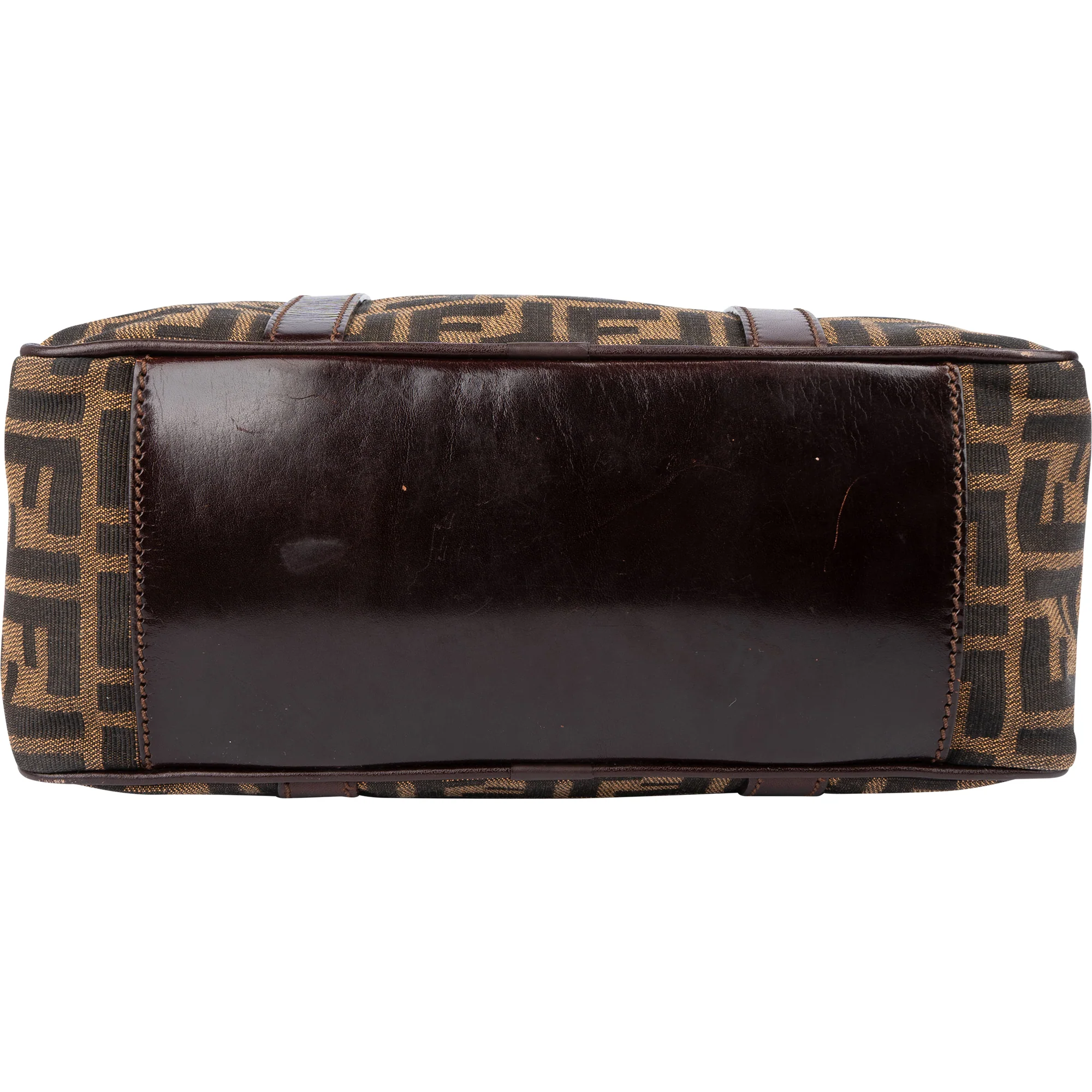 Fendi FF Monogram Boston Handbag