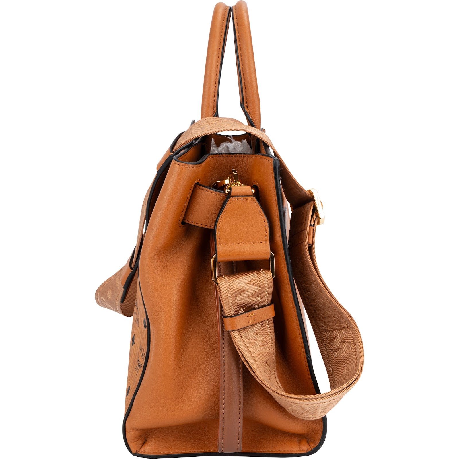 MCM Monogram Visetos Aren Tote Handbag