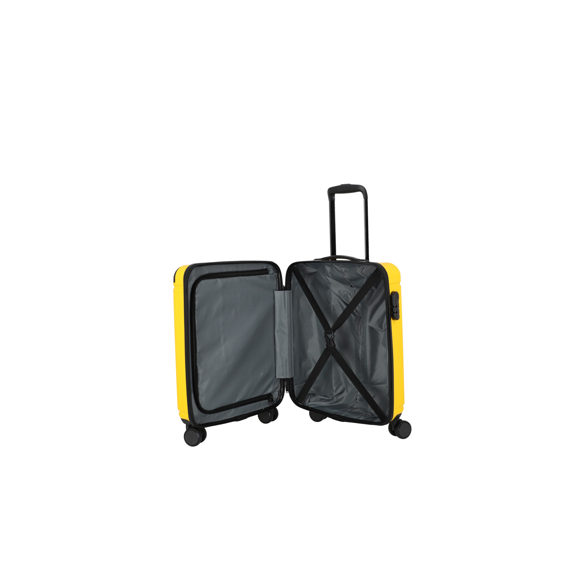 CRUISE Bordtrolley S (55 cm) mit 4 Rollen - Gelb