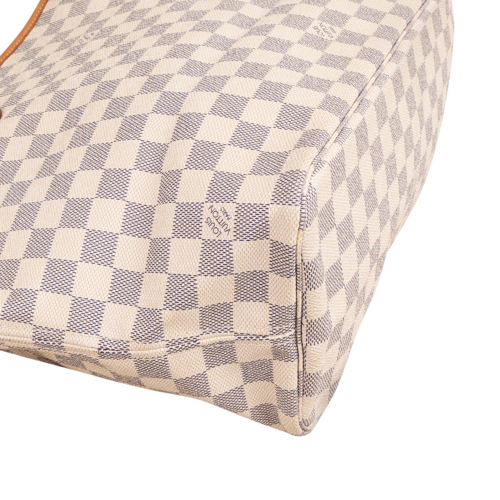 Louis Vuitton Monogram Damier Azur Canvas Neverfull MM Shopper