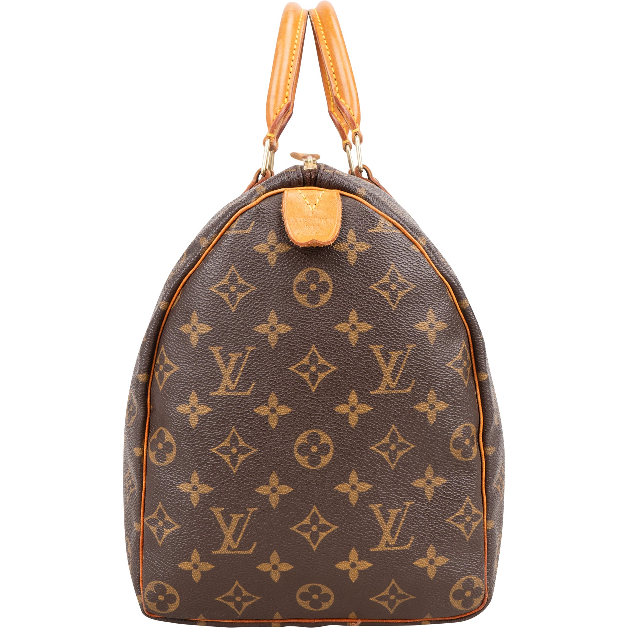 Louis Vuitton Canvas Monogram Speedy 35 Boston Bag