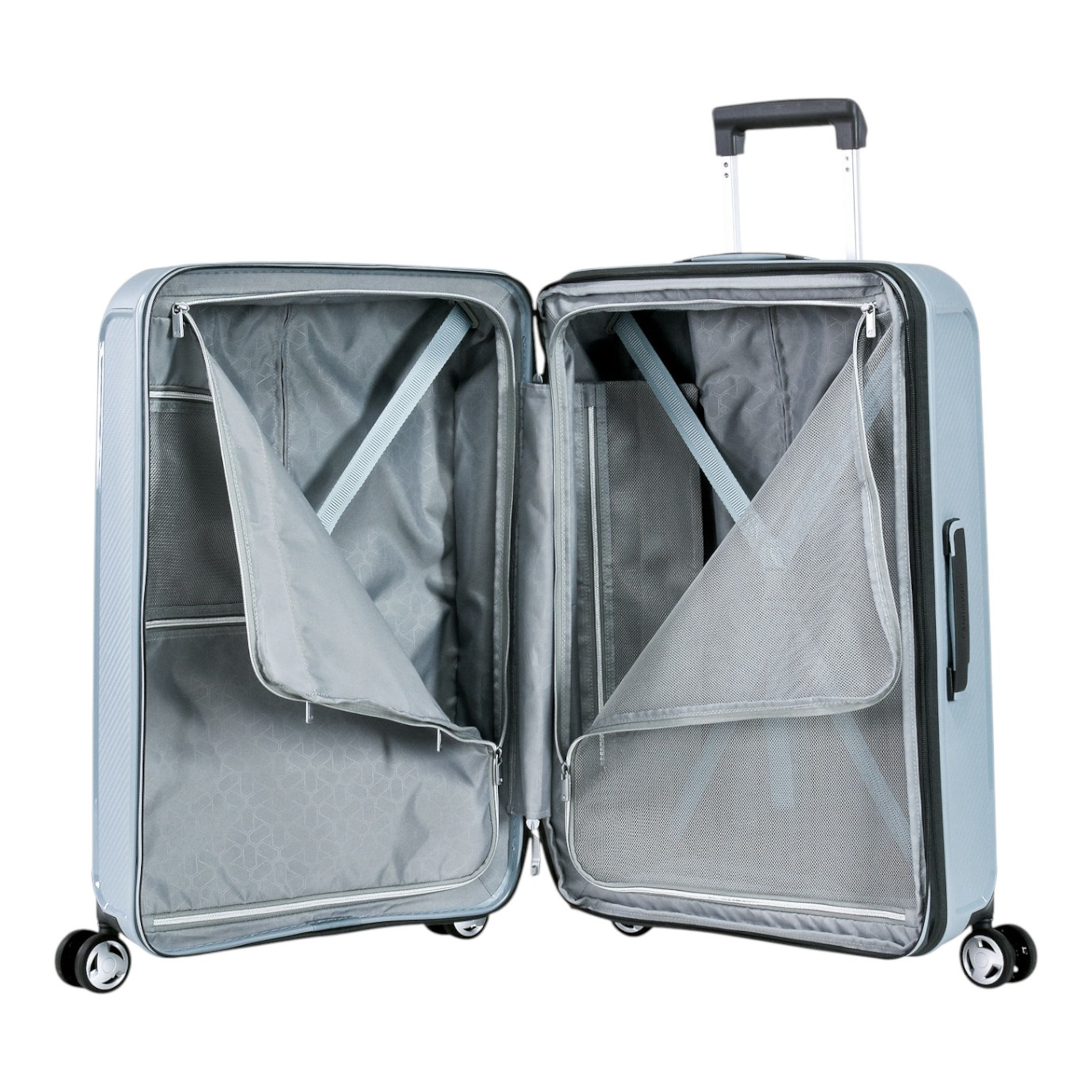 AEGIS Trolley M (67 cm) erweiterbar - hellblau