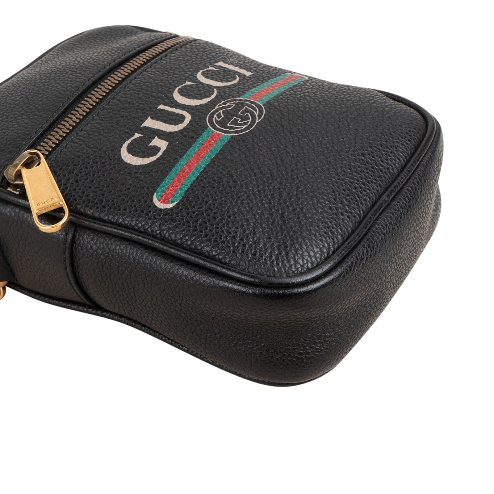 Gucci - Vintage Emblem Small Crossbody Bag
