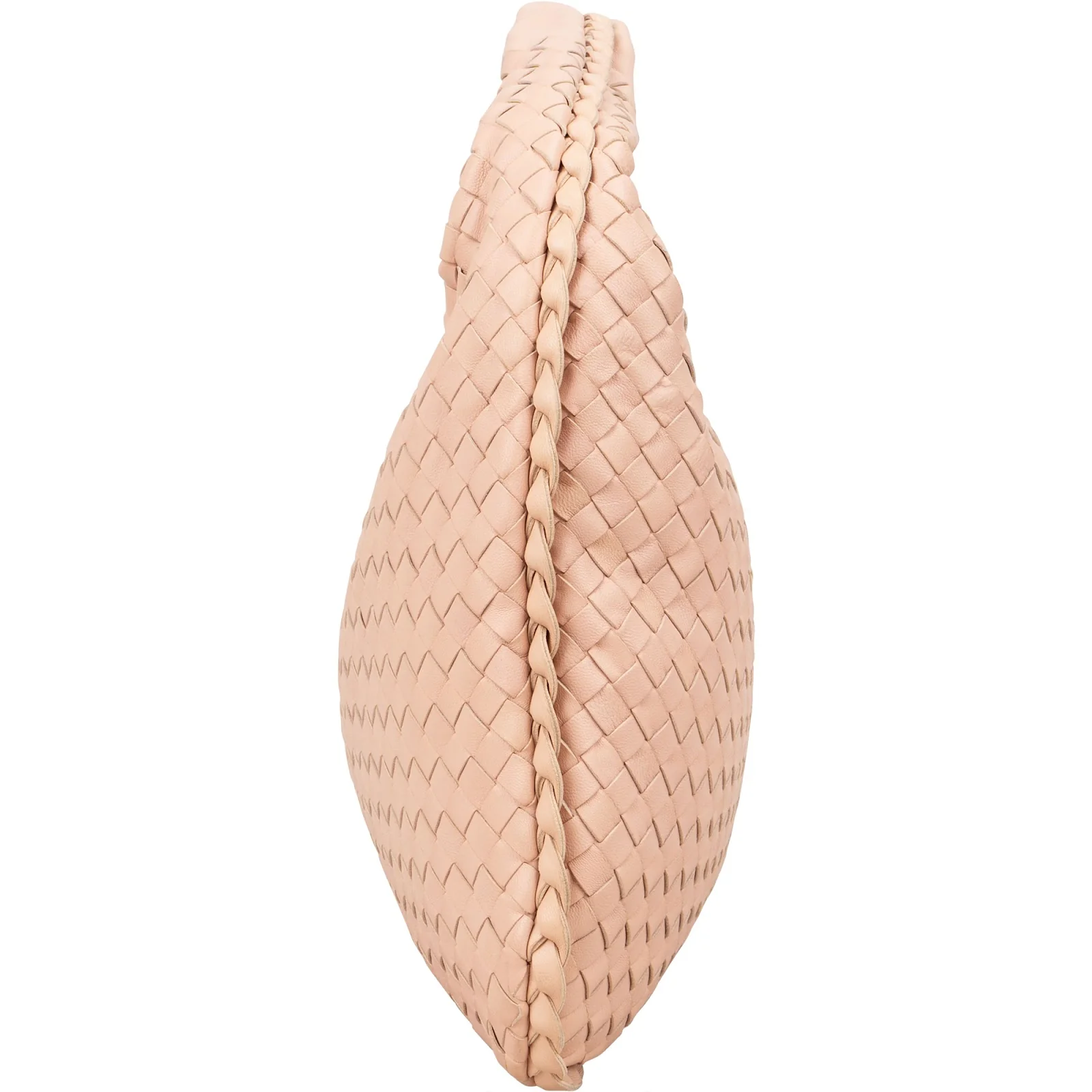 Bottega Veneta Intrecciato Leather Belly Hobo Shoulder Bag