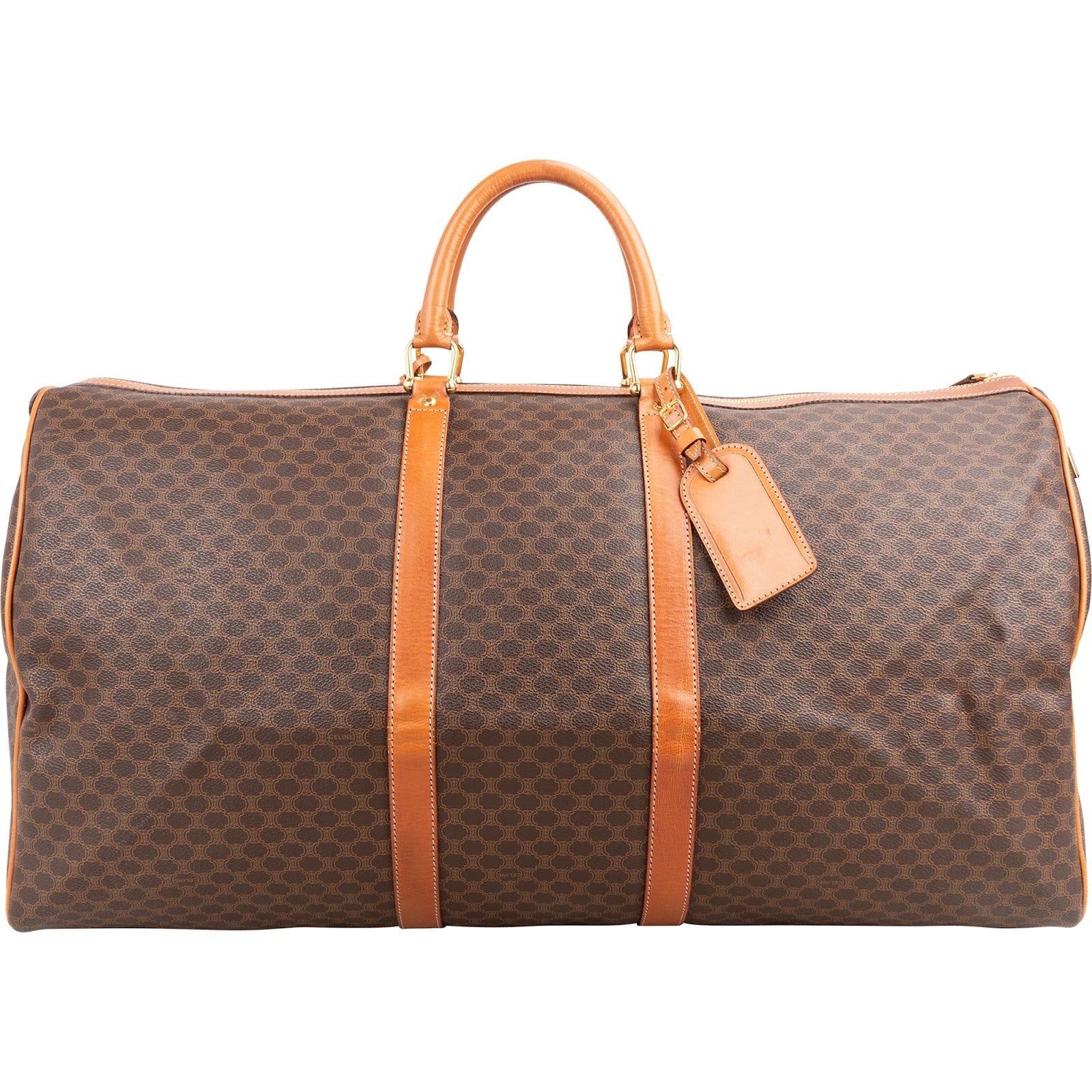 Céline – Monogram Macadam Boston 60 Reisetasche