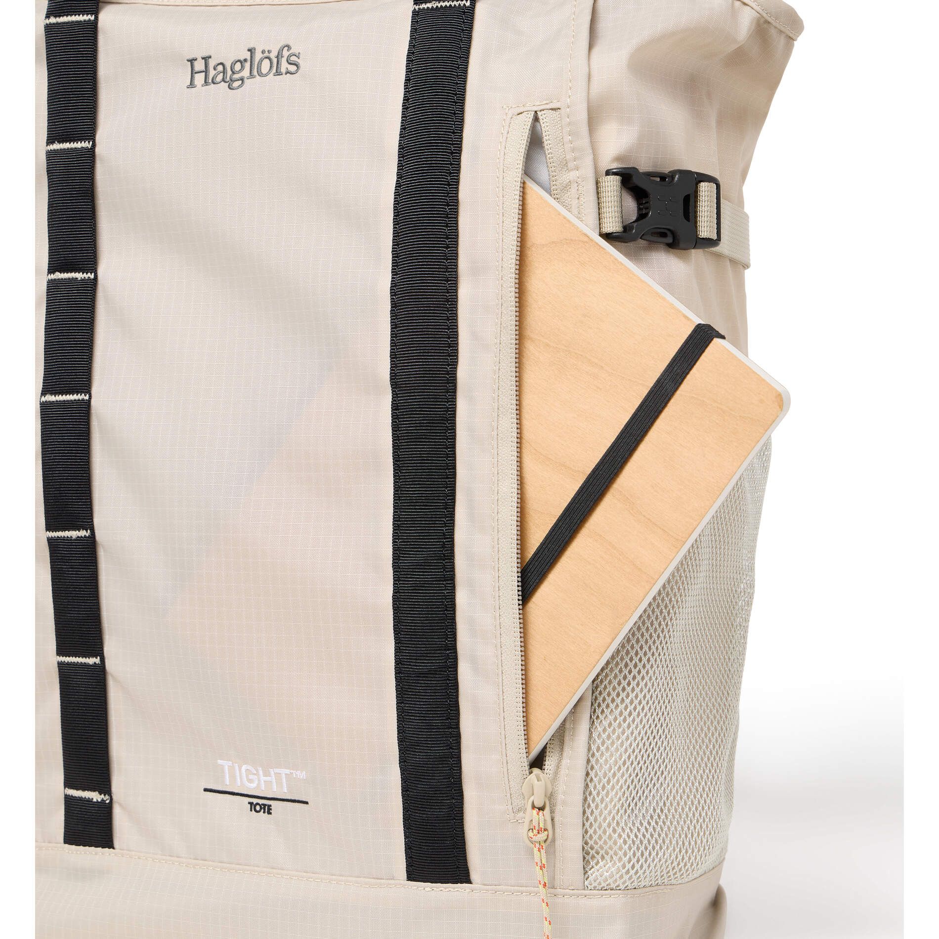 Tight Tote 25 – Chalk Beige/True Black