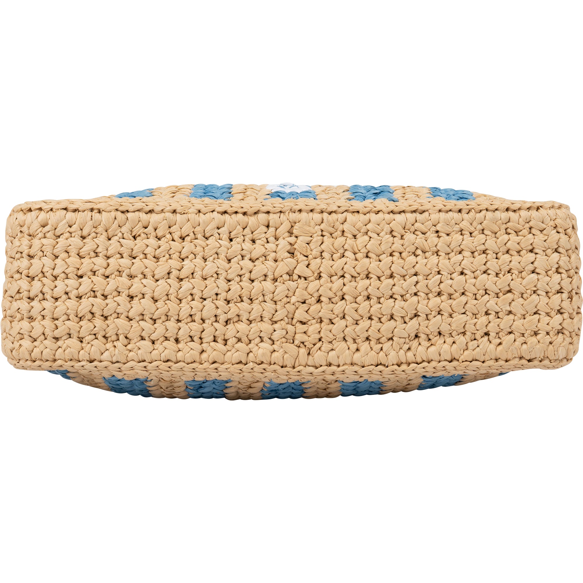 Prada Tricolor Raffia Re-Editon Crossbody Bag