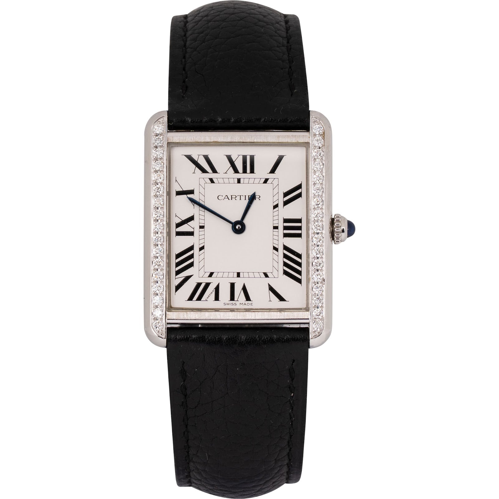 Cartier Tank Louis Solo Diamond 3169 Damenuhr C XF