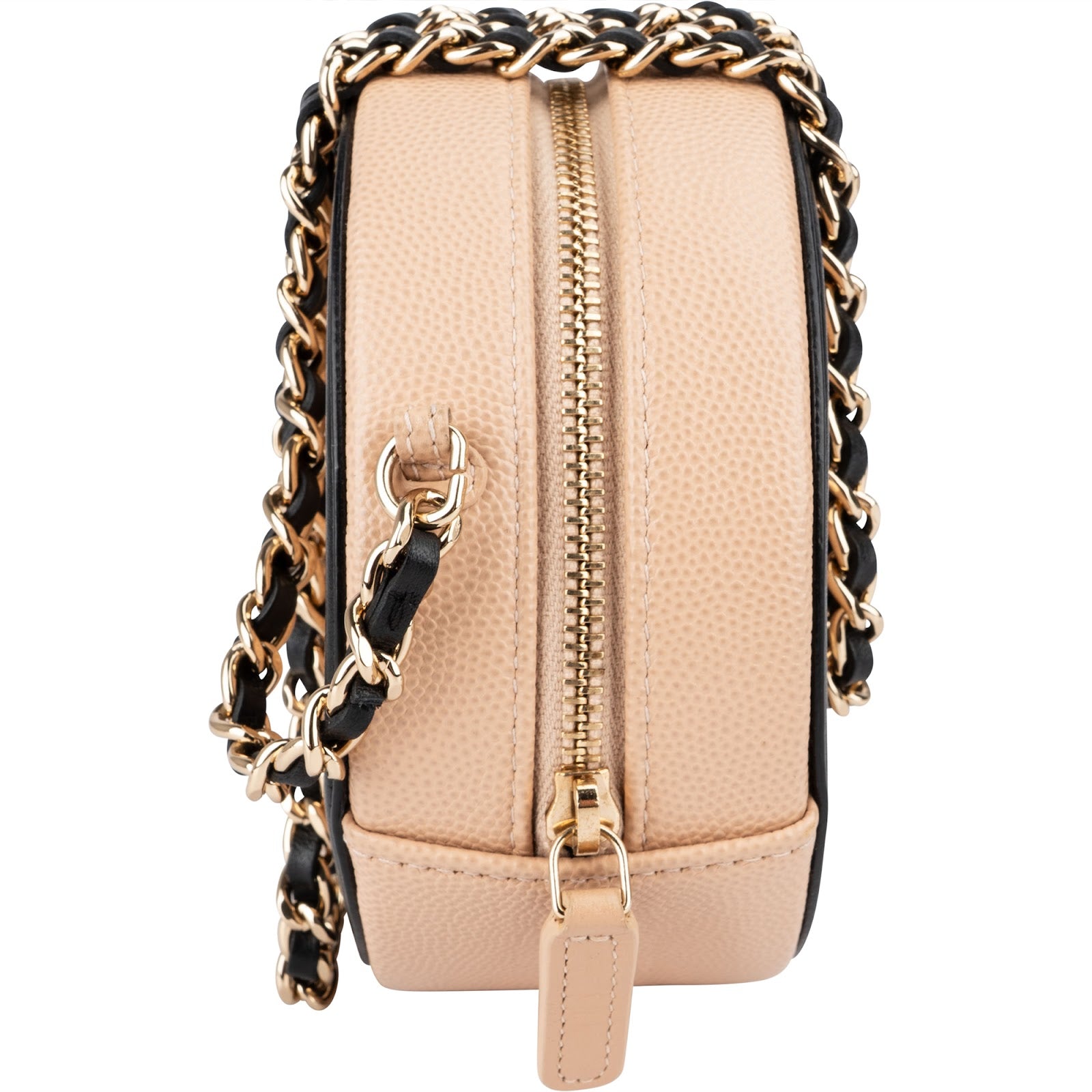 Chanel - CC Filigree Round Crossbody Bag