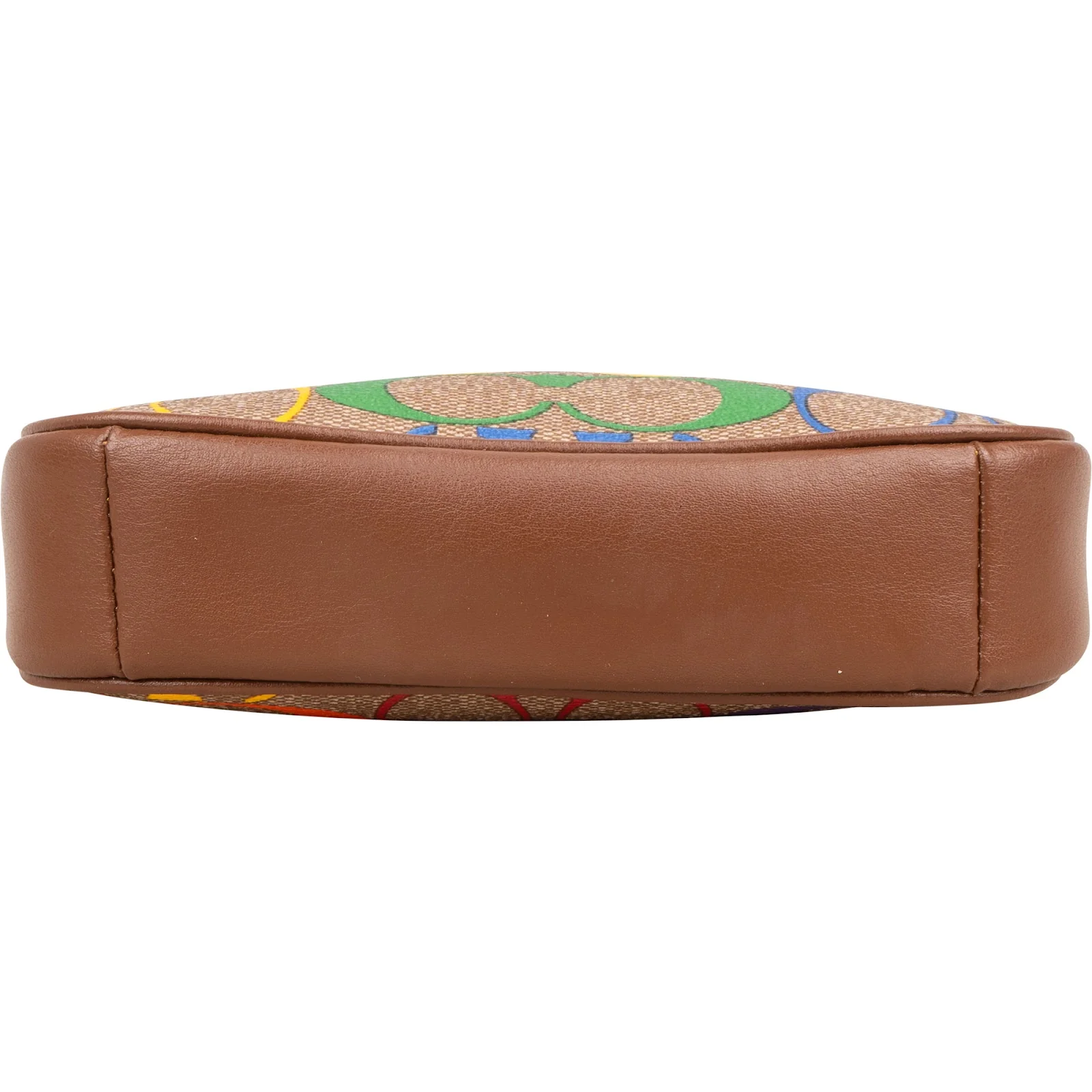 Coach Monogram Signature Canvas Rainbow Nolita 15 Handbag