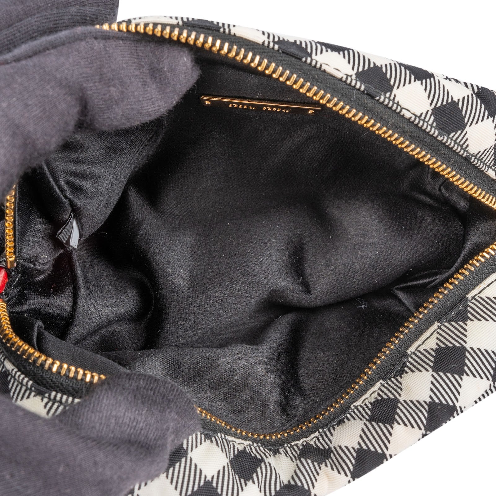 Miu Miu Vichy Gingham Cosmetic Pouch
