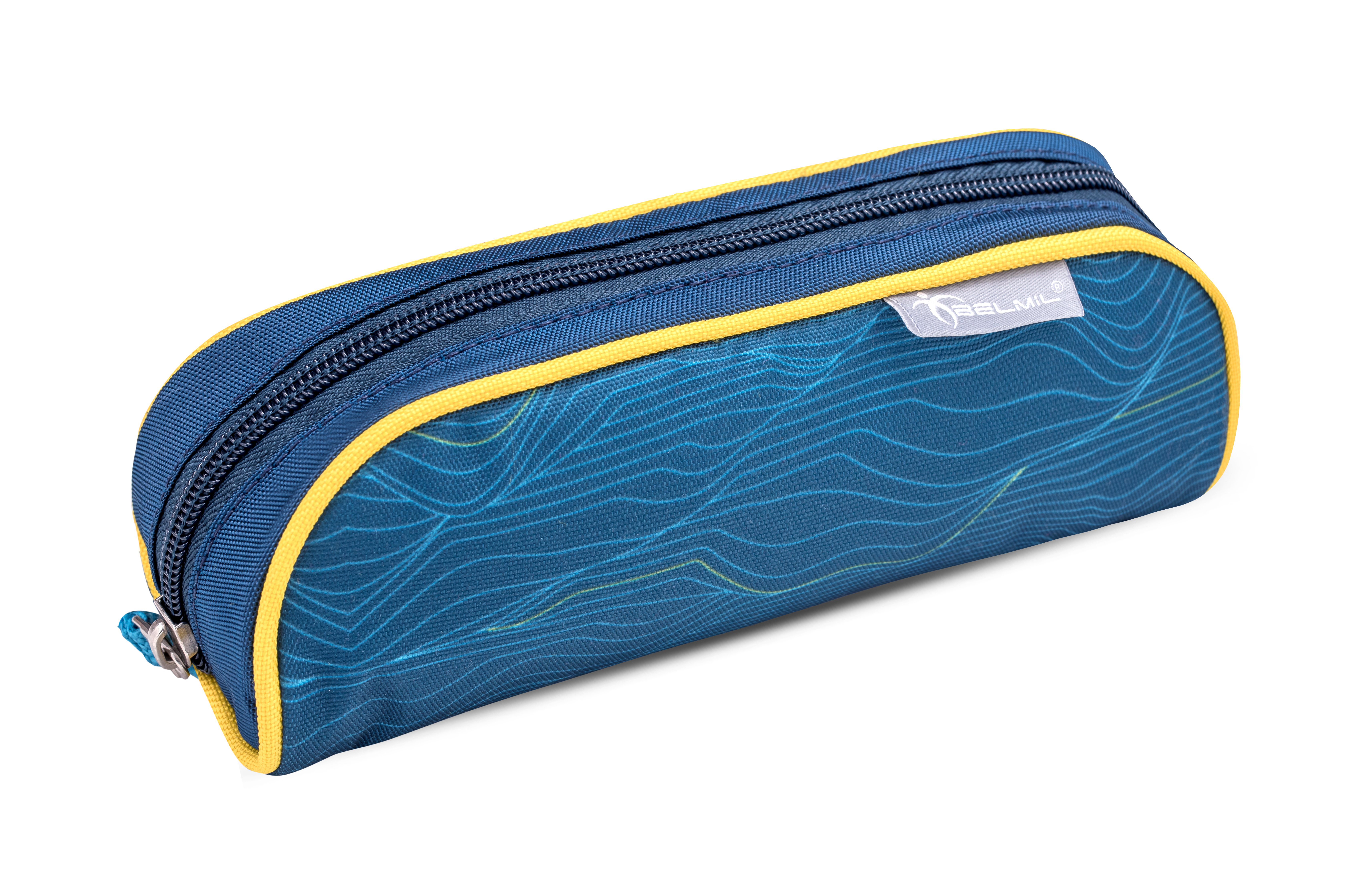 Smarty satchel set 5-piece with 6 patches - Waves Orange