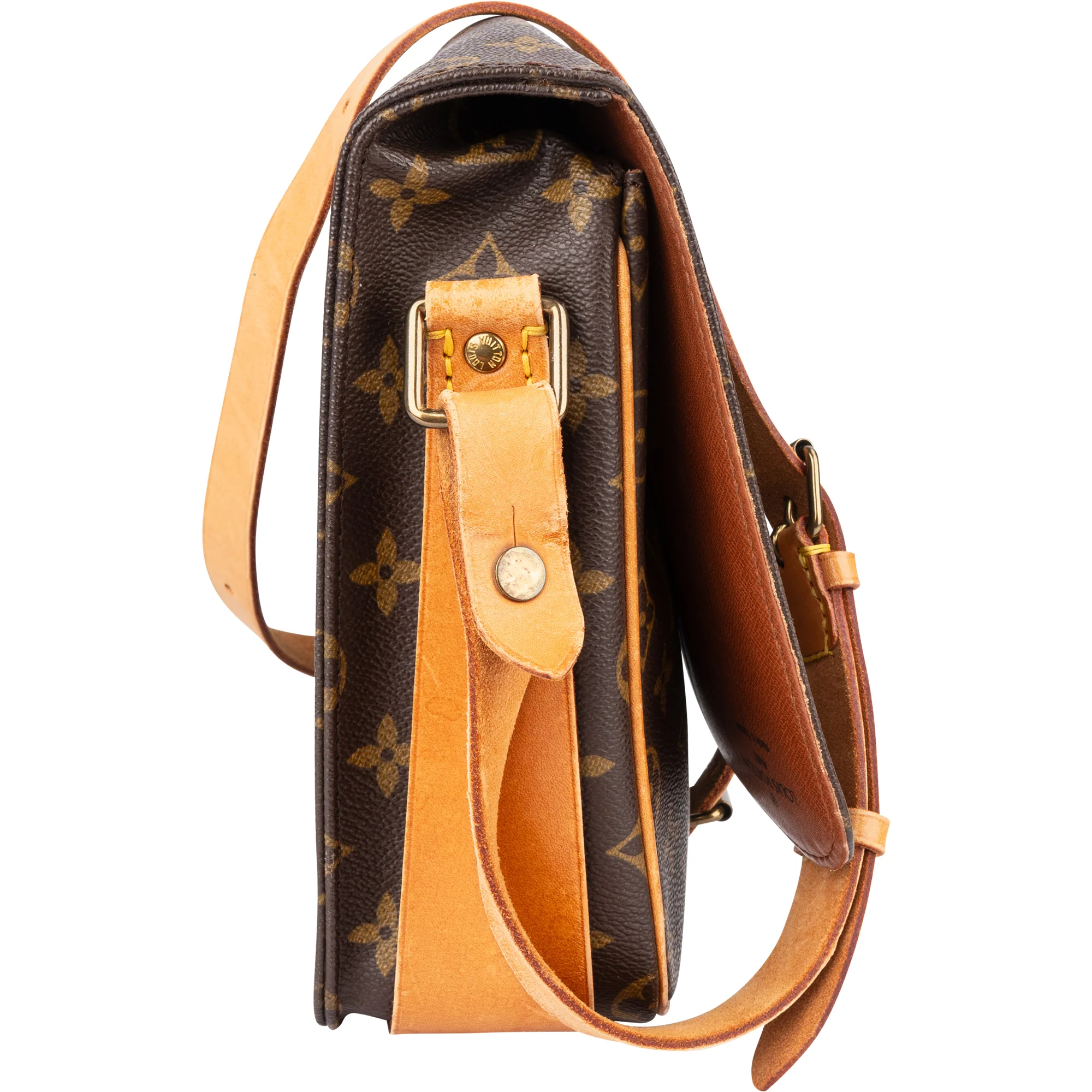 Louis Vuitton Monogram Canvas Cartouchiere GM Crossbody Bag