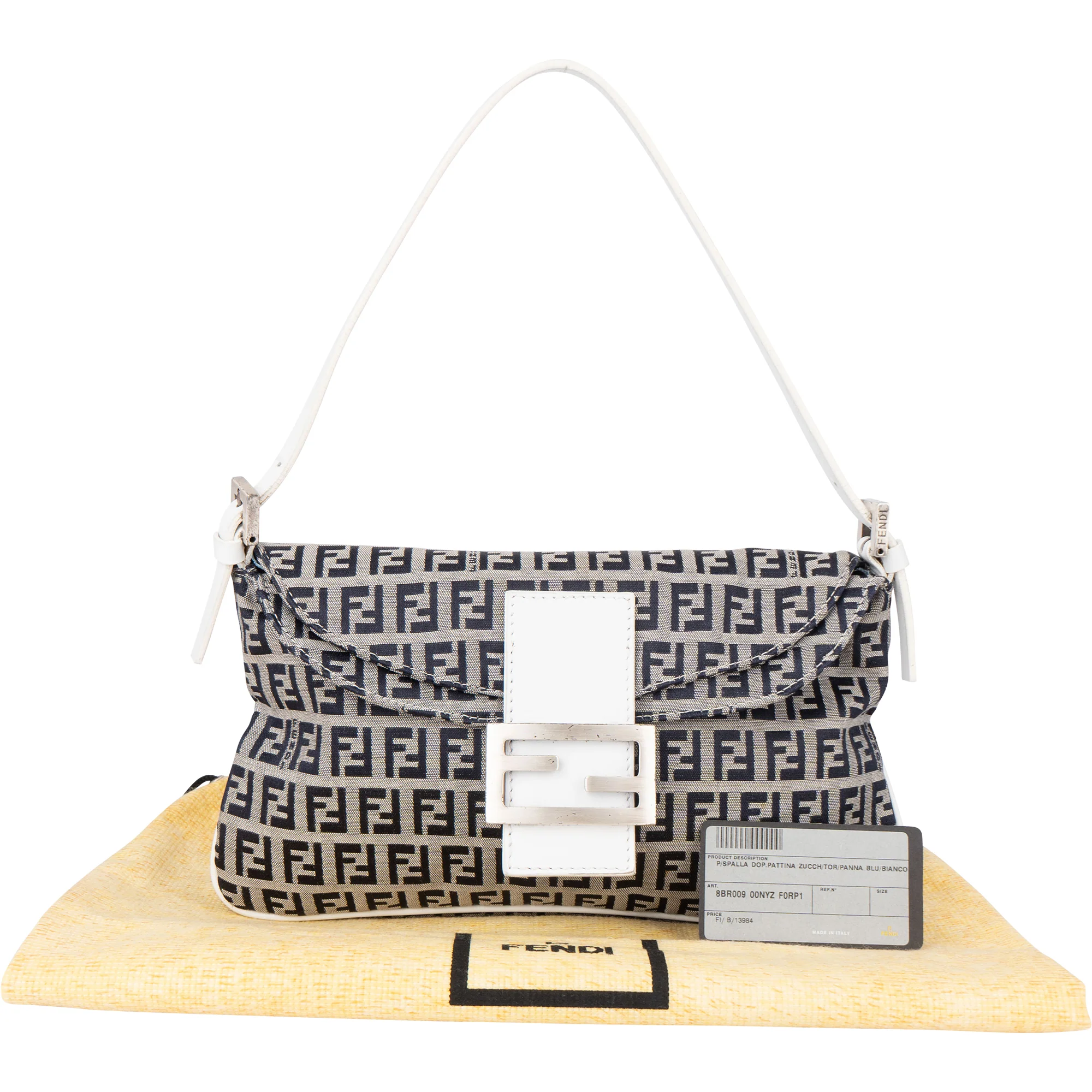 Fendi FF Monogram Baguette Handbag