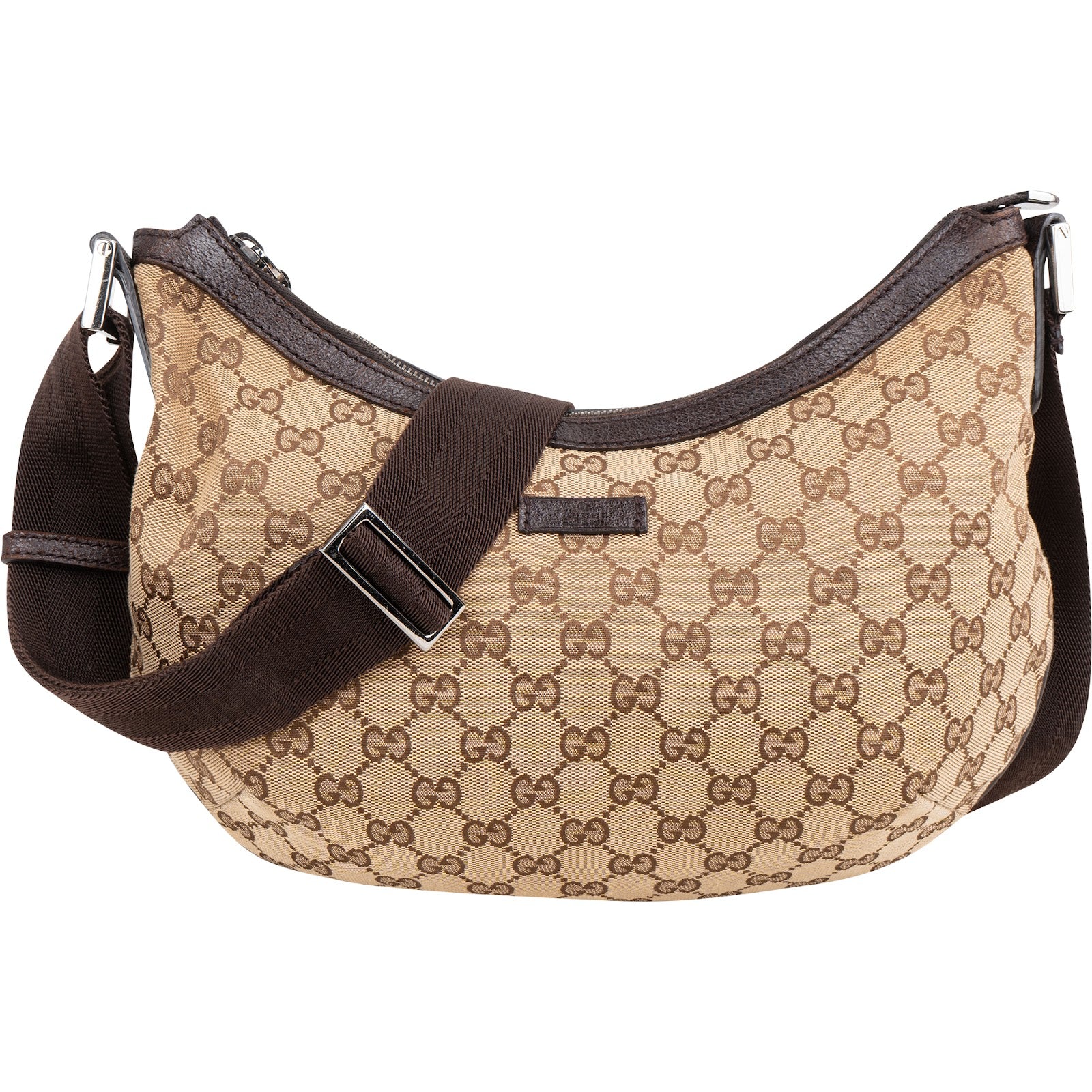 Gucci - GG Half Moon Messenger Bag