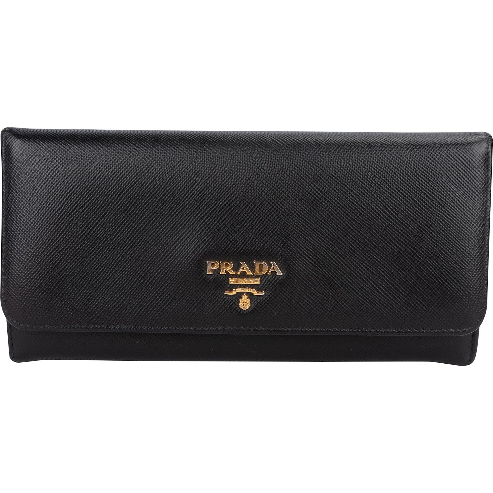 Prada Saffiano Leather Continental Wallet