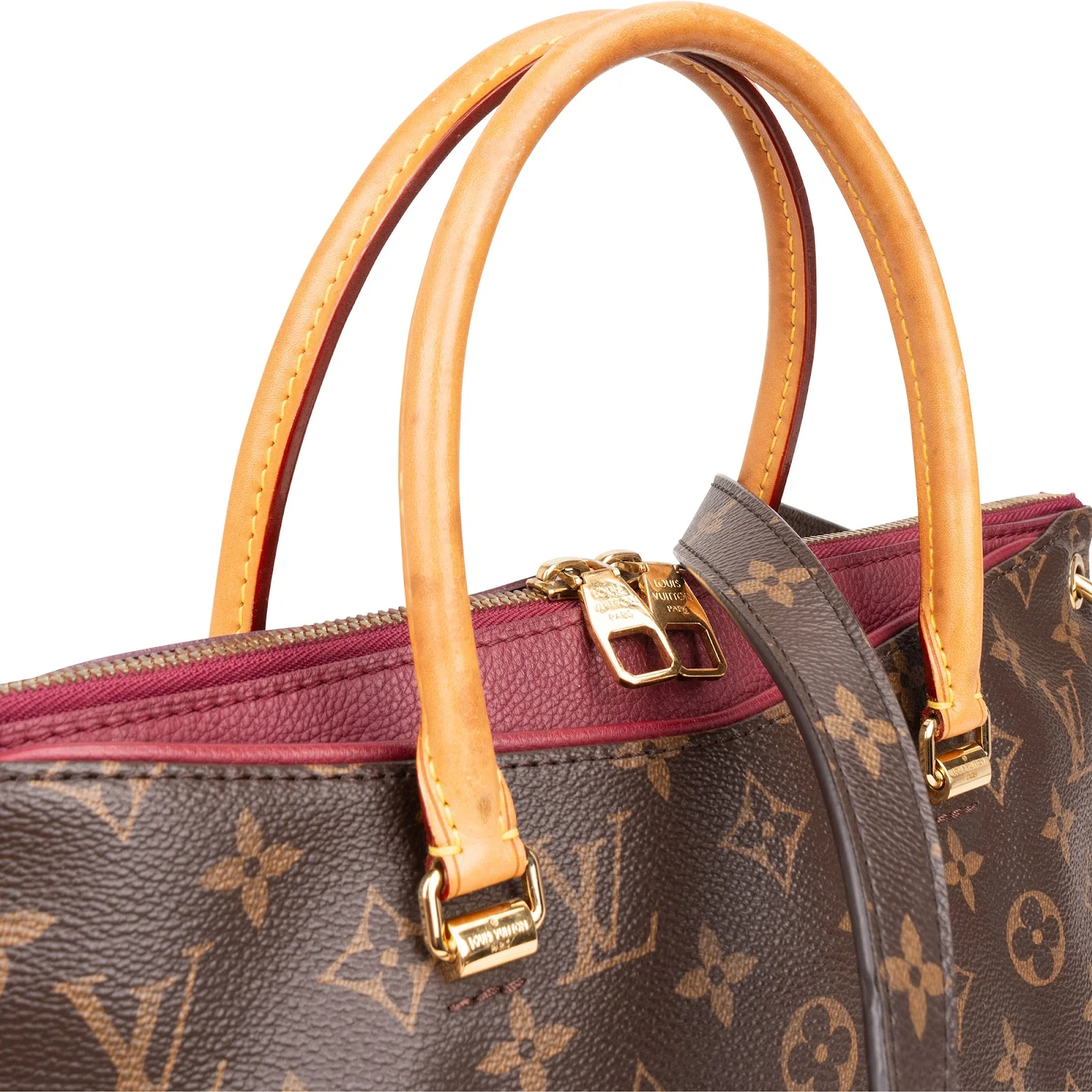 Louis Vuitton Monogram Canvas Pallas MM Handbag