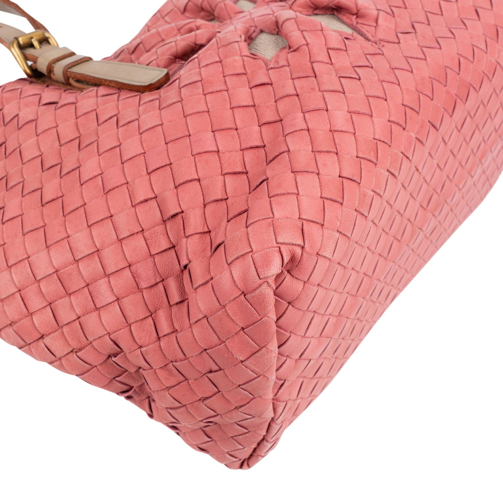 Sac à bandoulière Bottega Veneta en cuir Intrecciato, motif « Marquise Flower »
