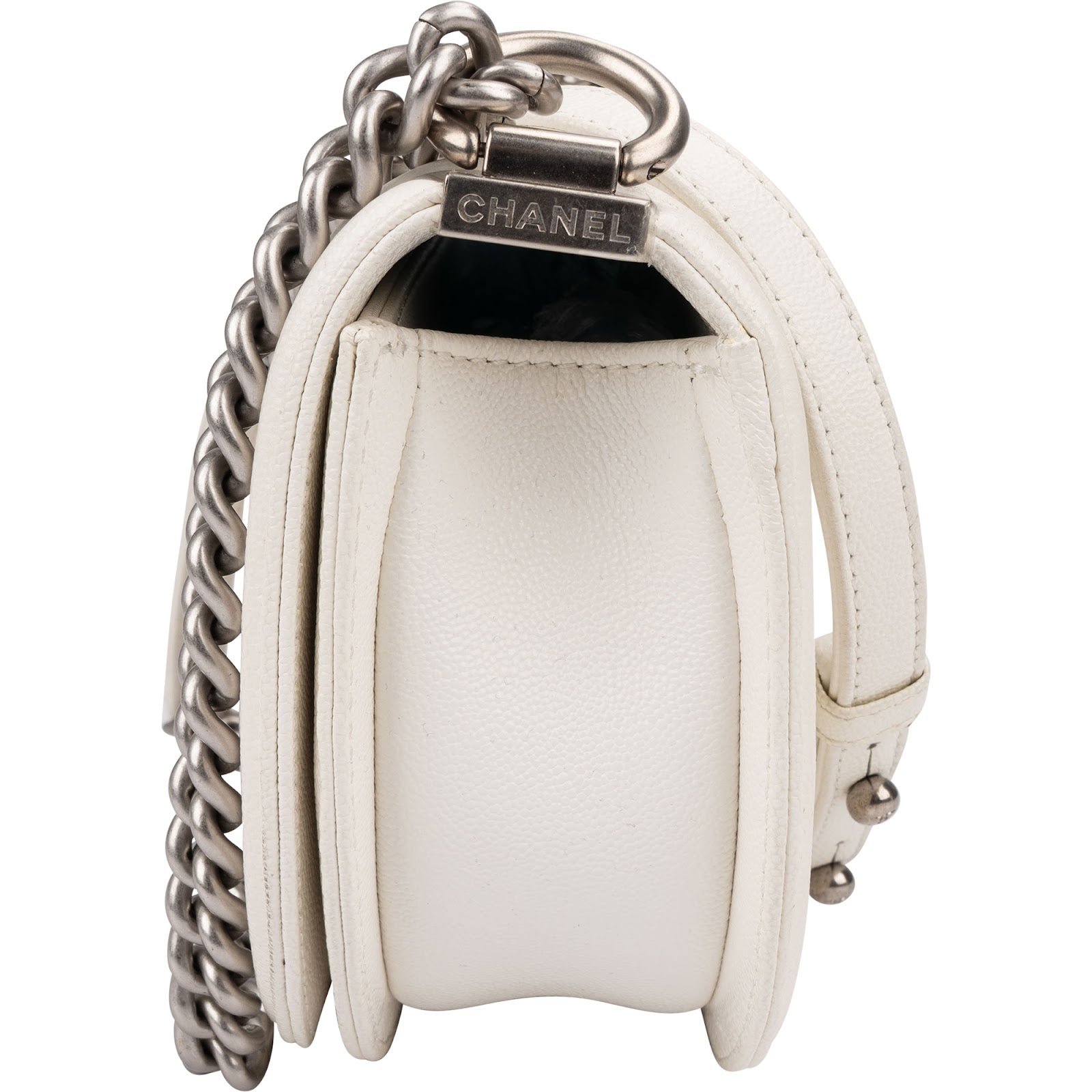 Chanel - Small Boy Messenger Single Flap Crossbody Bag