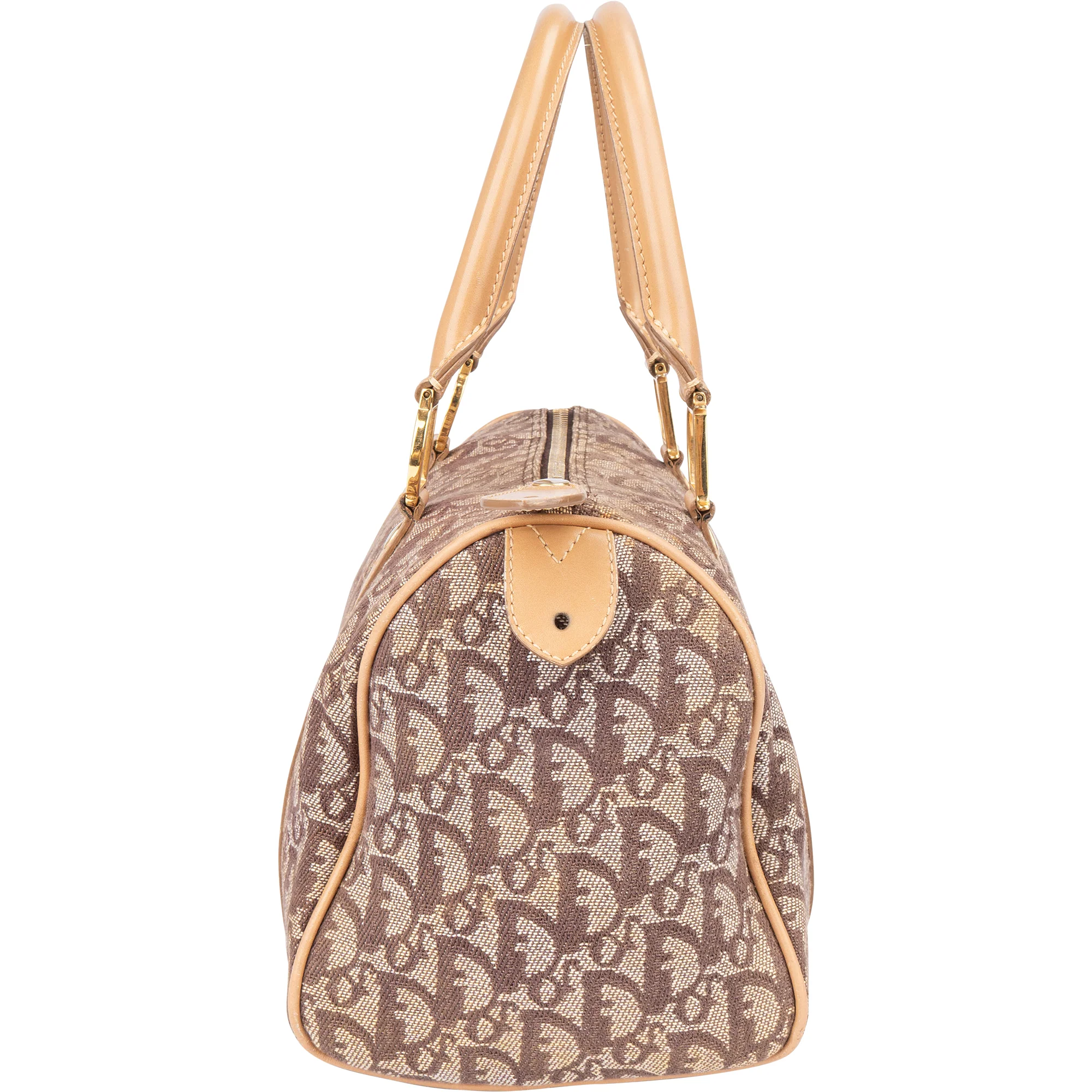 Christian Dior Trotter Monogram Boston Bag