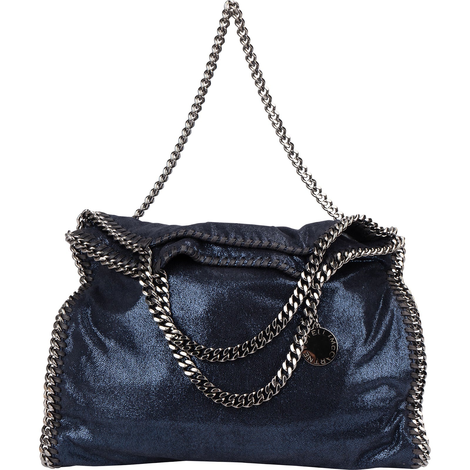 Stella McCartney Shaggy Falabella Fold-Over Shoulder Bag