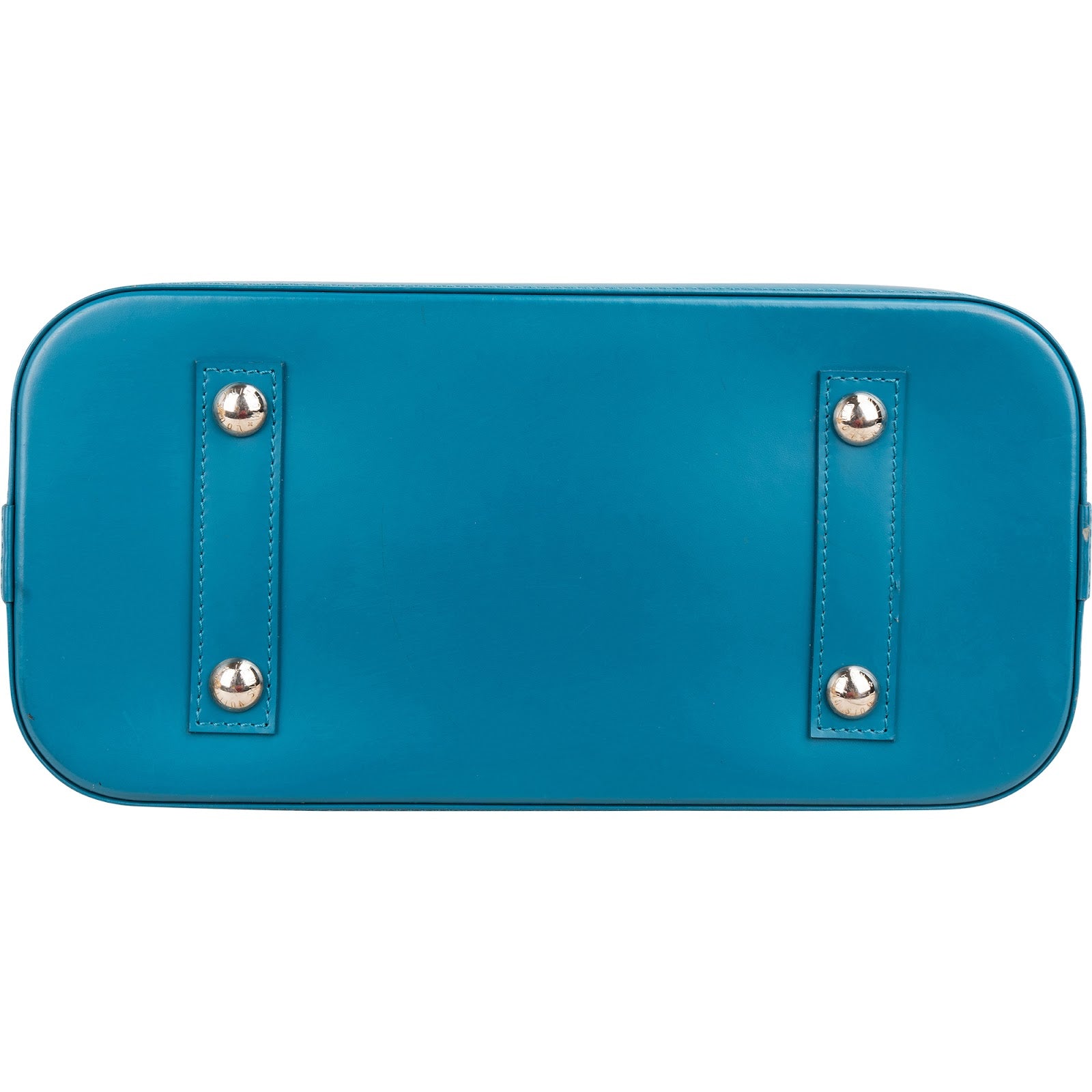 Louis Vuitton - Blue Epi Leather Alma PM Handbag