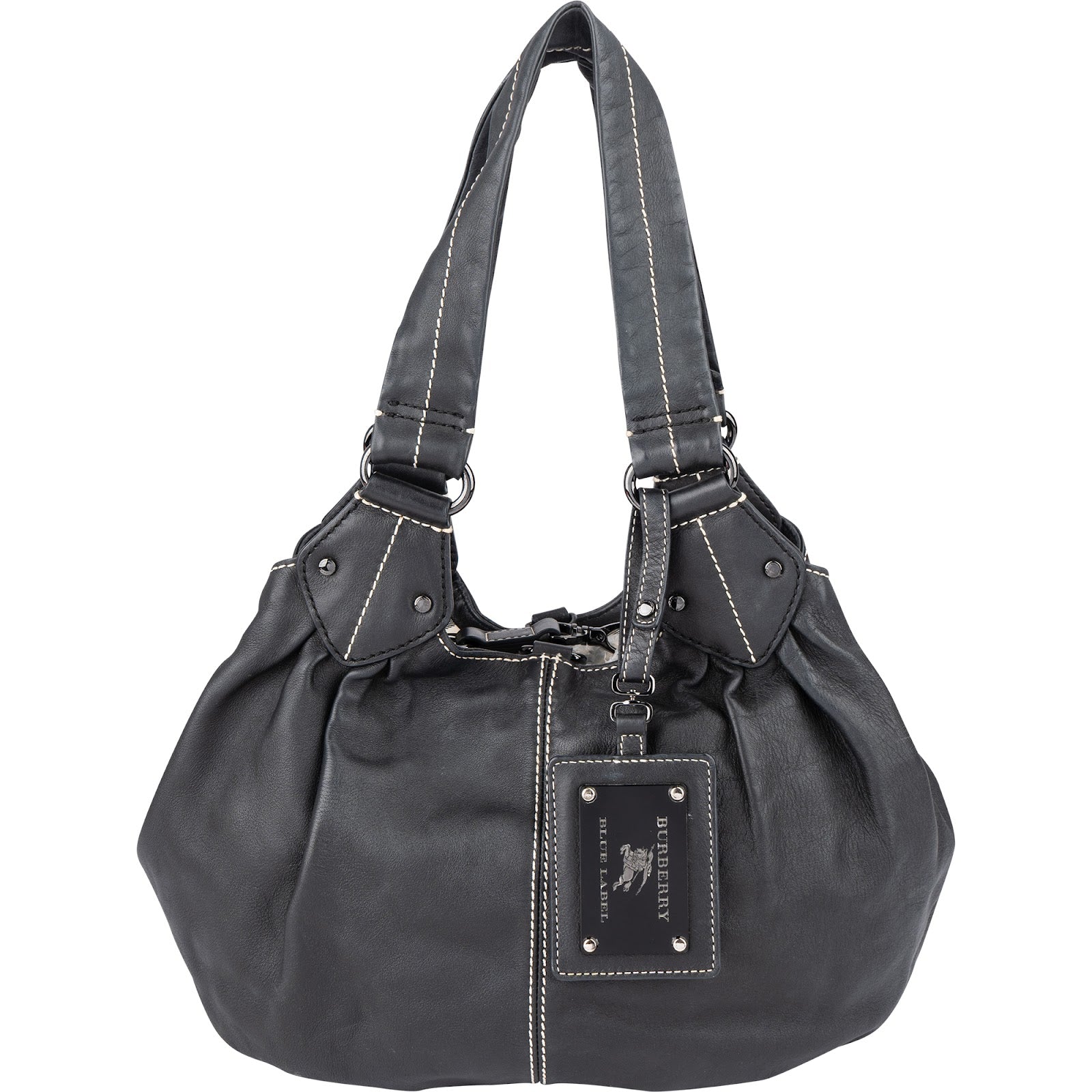 Burberry - Reversible Hobo Shoulder Bag