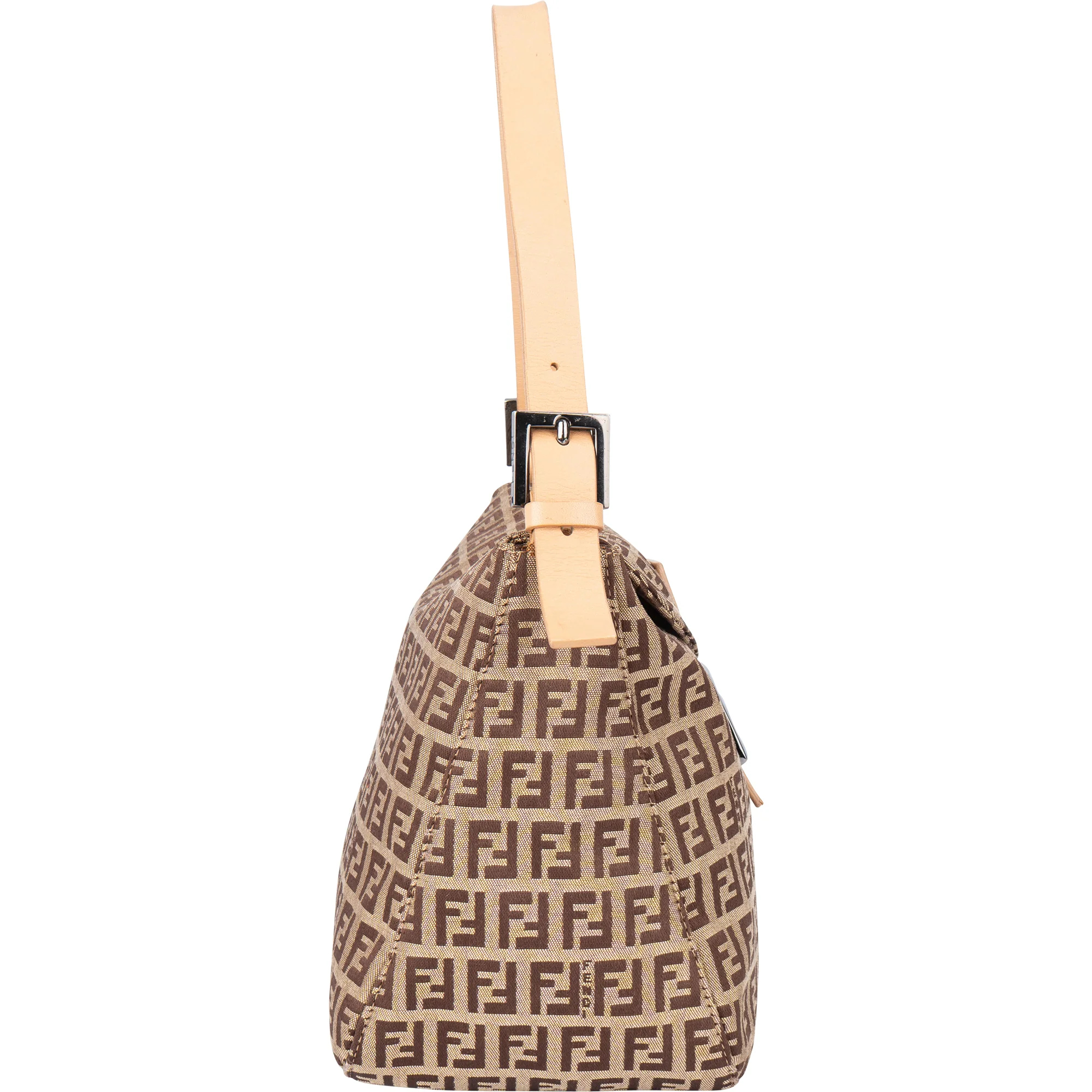 Fendi FF Monogram Baguette Handbag