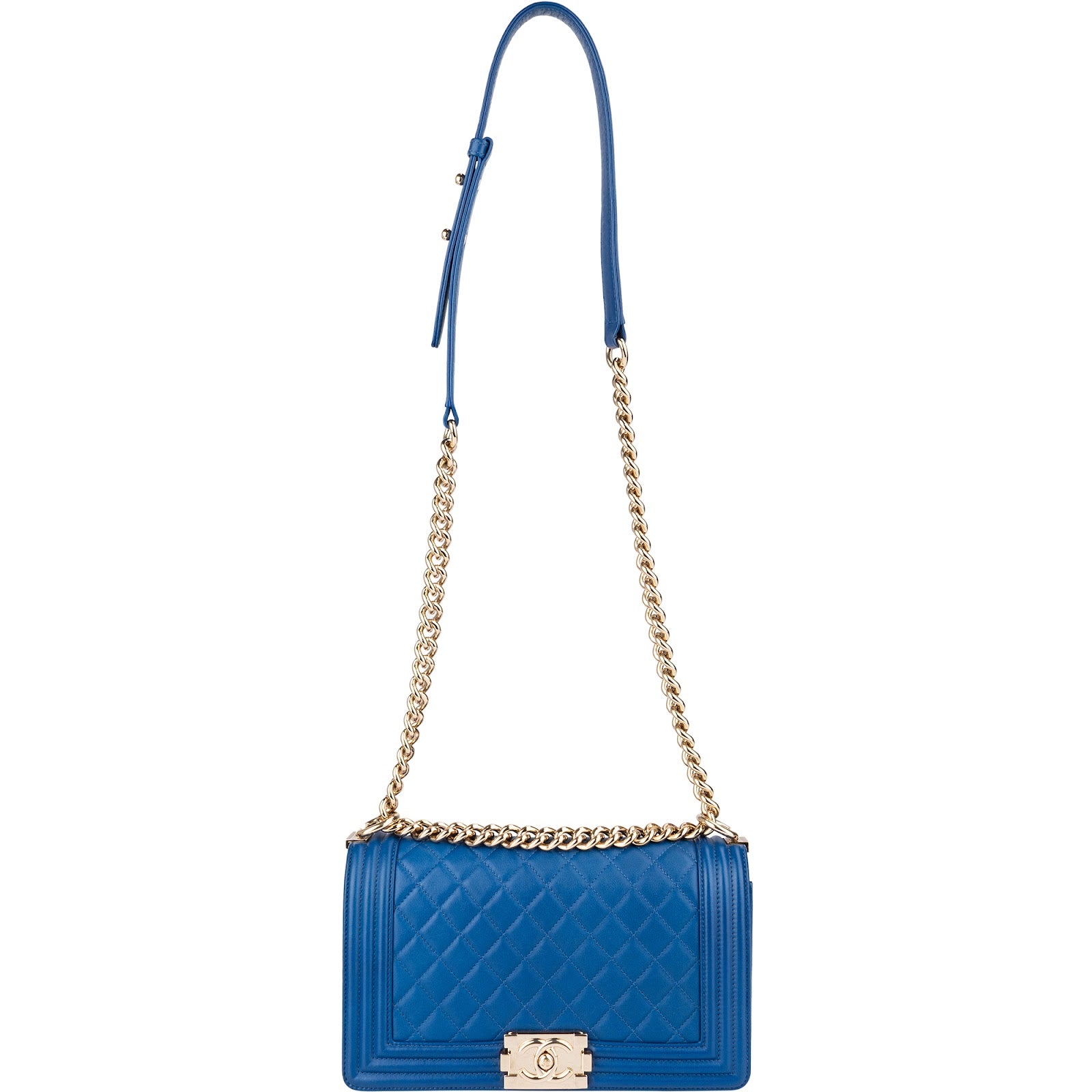 Chanel - Medium Boy Single Flap Crossbody Bag
