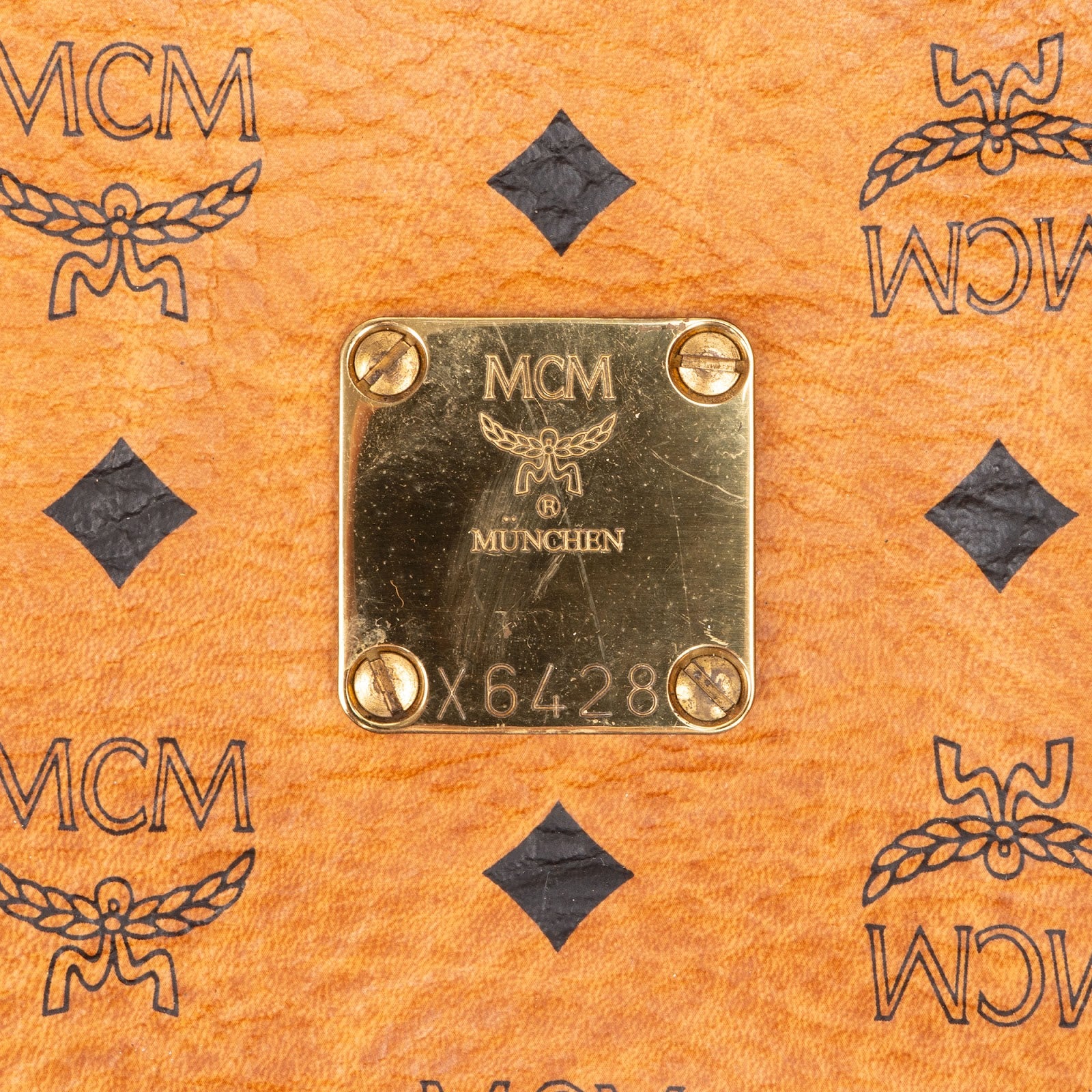 Torba podróżna MCM Monogram Visetos Boston 50