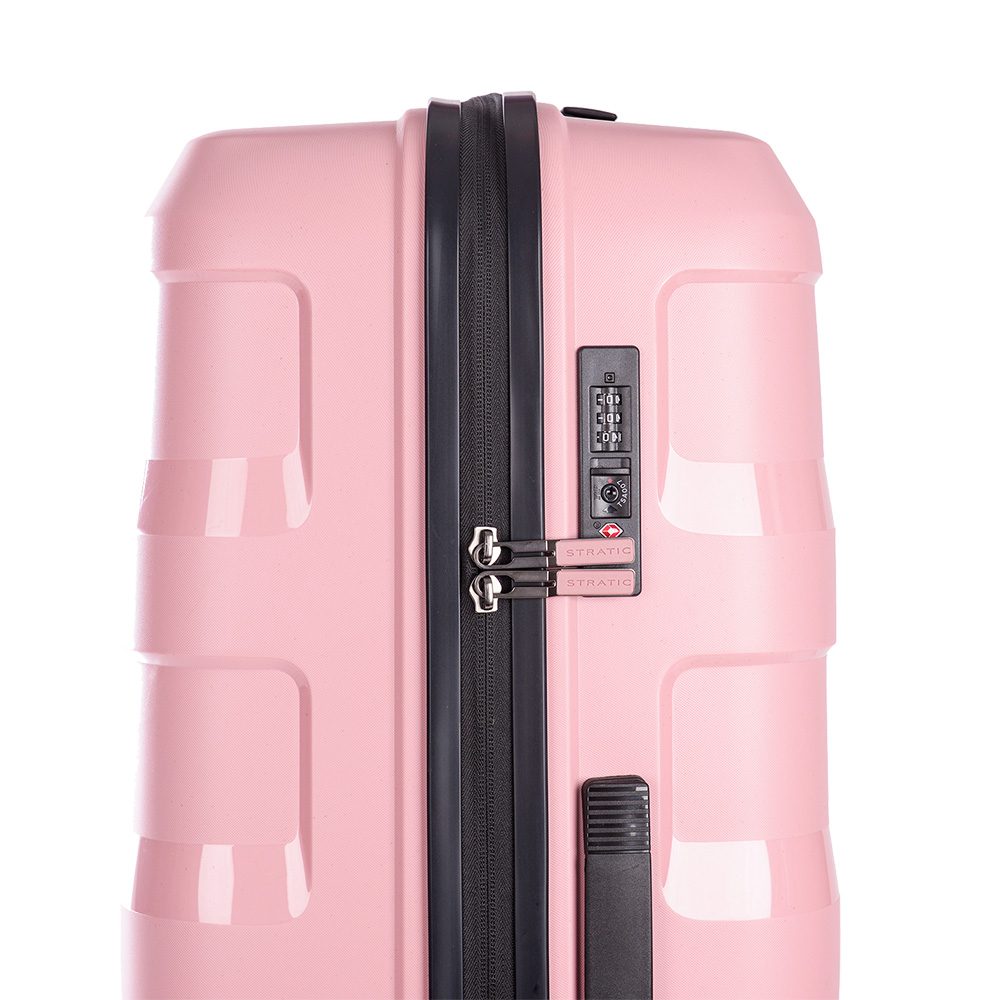 Straw - hard case L (up to 76cm) - rose