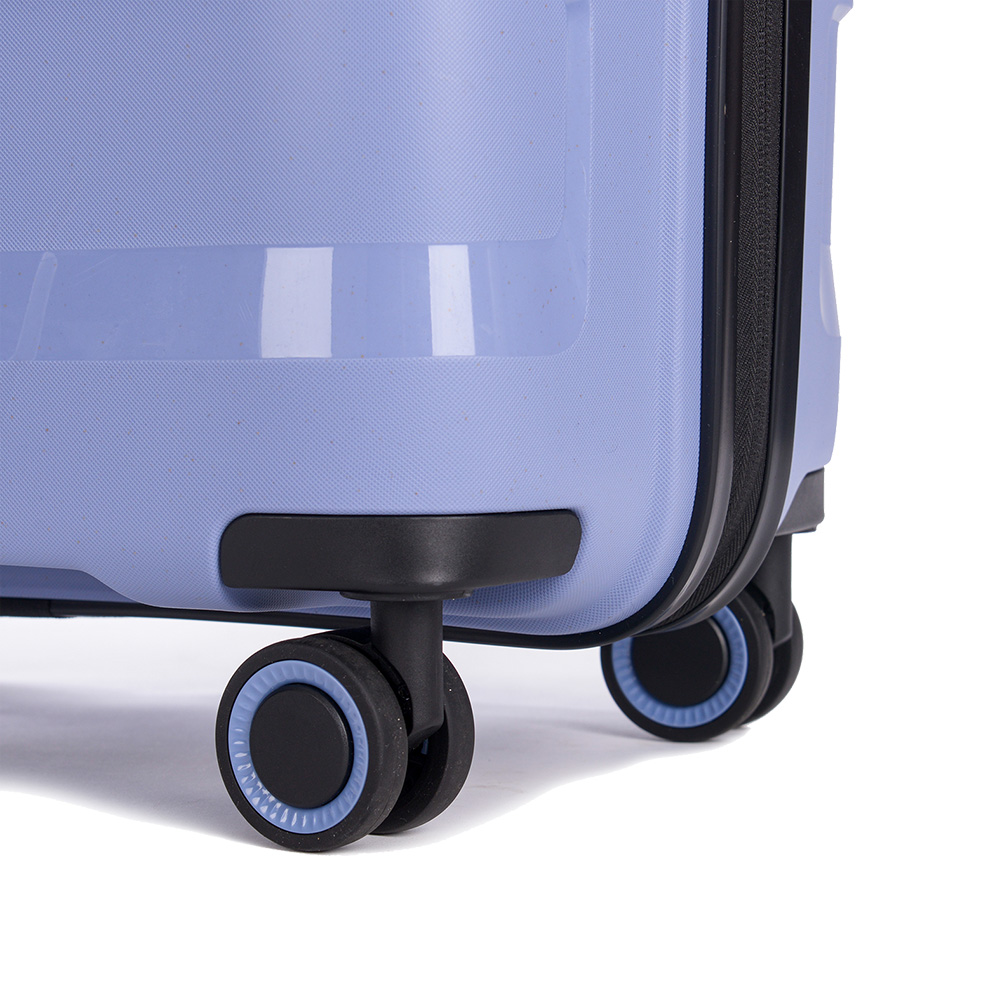 Straw - Hartschalen-Koffer M (bis 66cm) - light blue