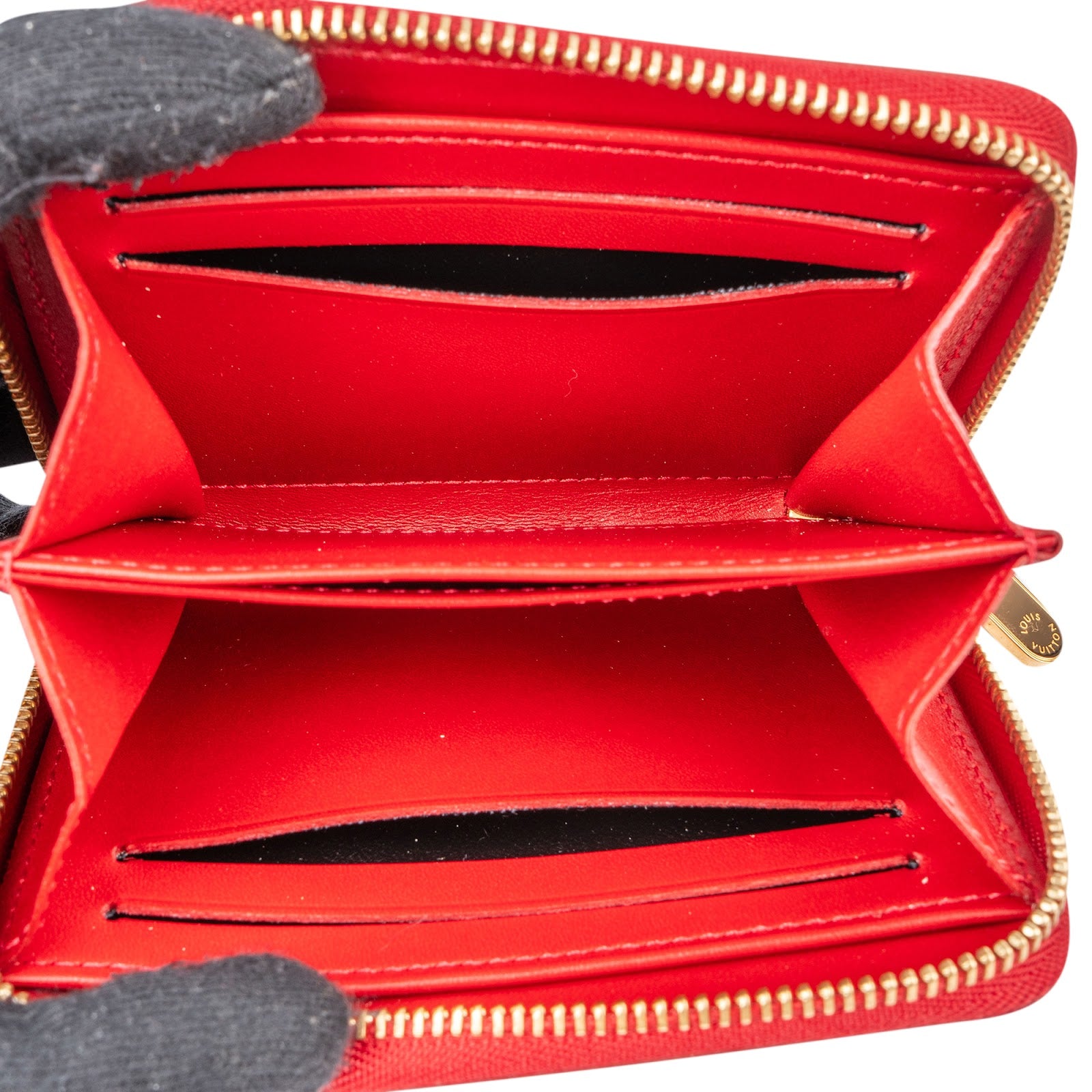 Louis Vuitton Monogram Vernis Leather Zippy Coin Purse Wallet