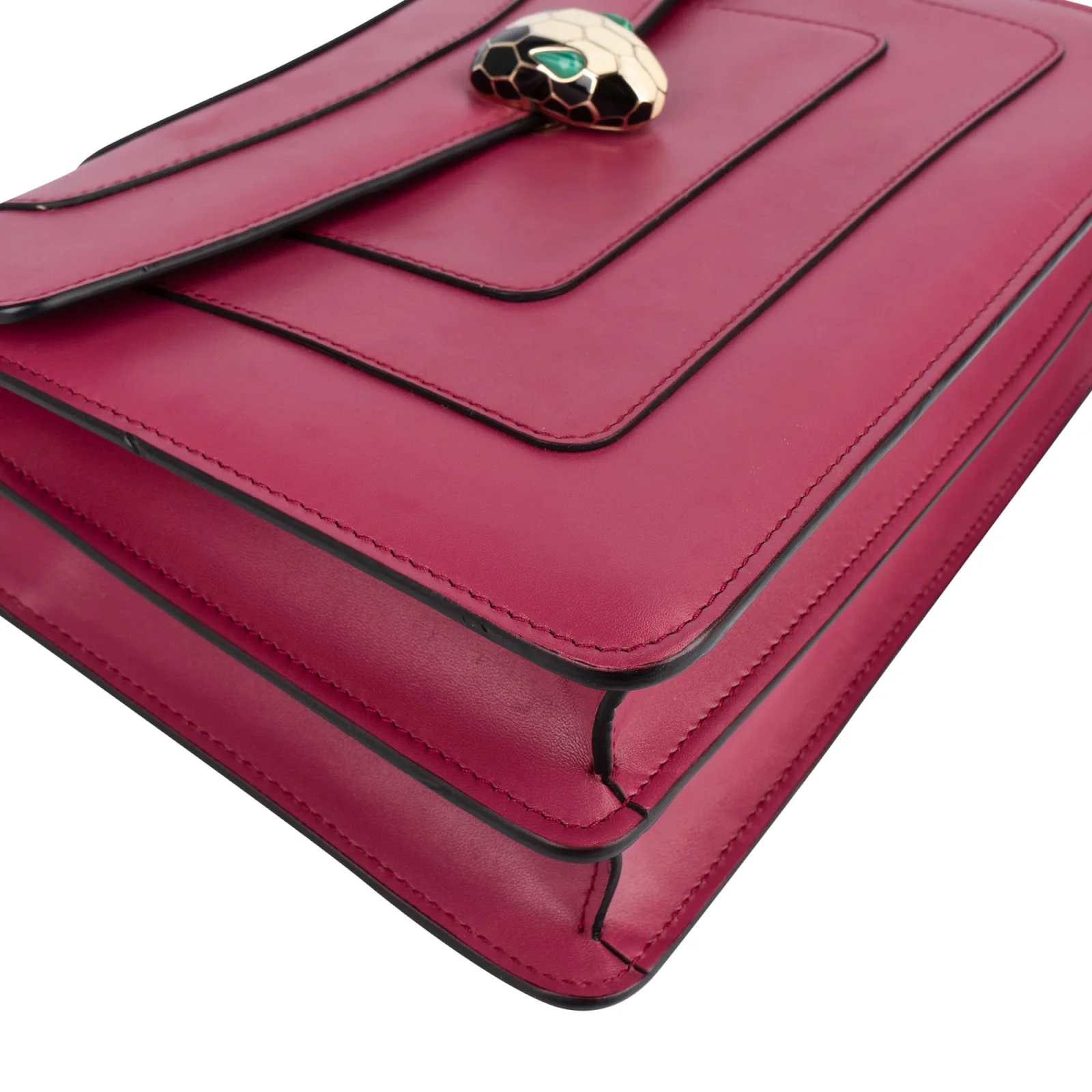 Bvlgari Calfskin Serpenti Forever Shoulder Bag