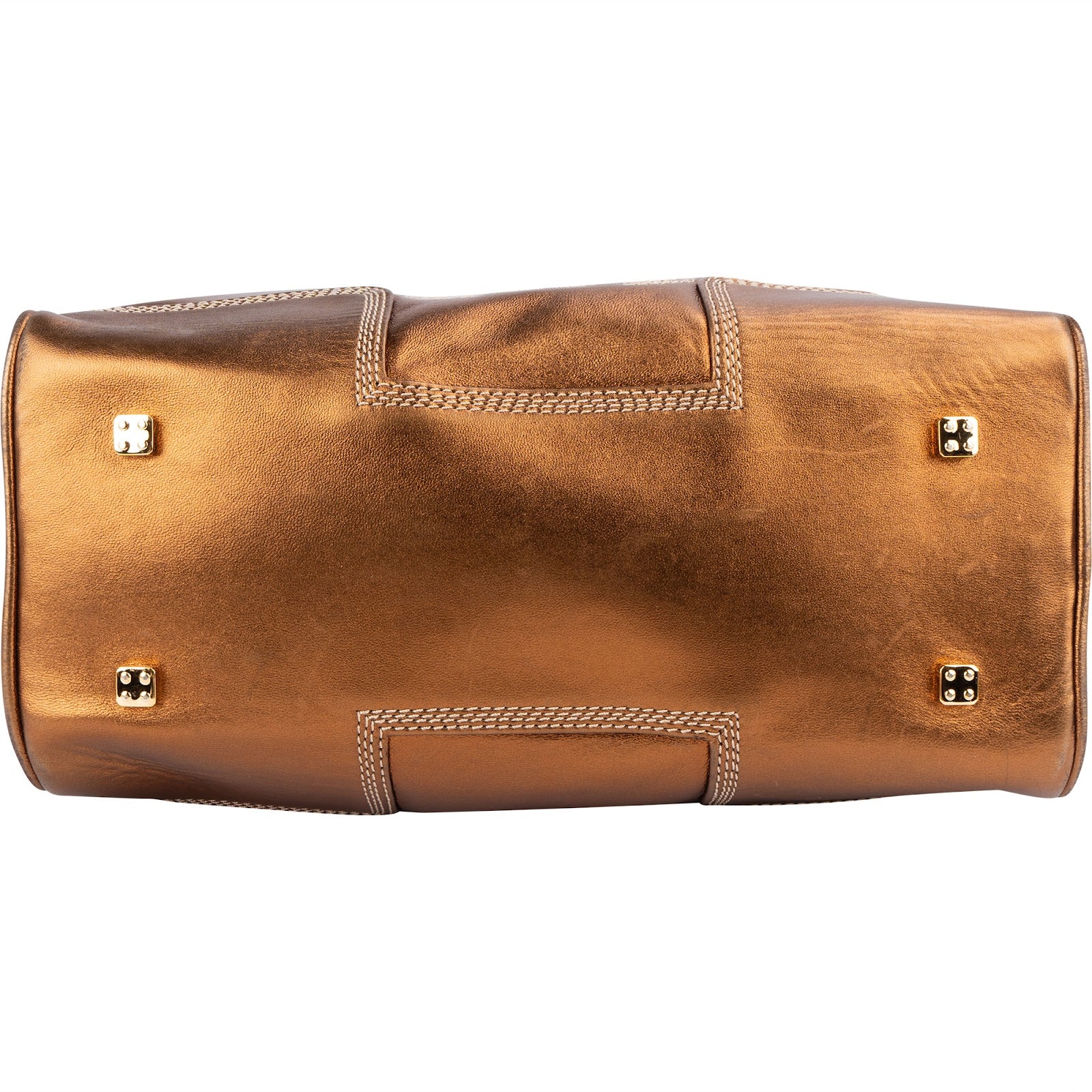Loewe Metallic Leather Amazona 28 Handbag