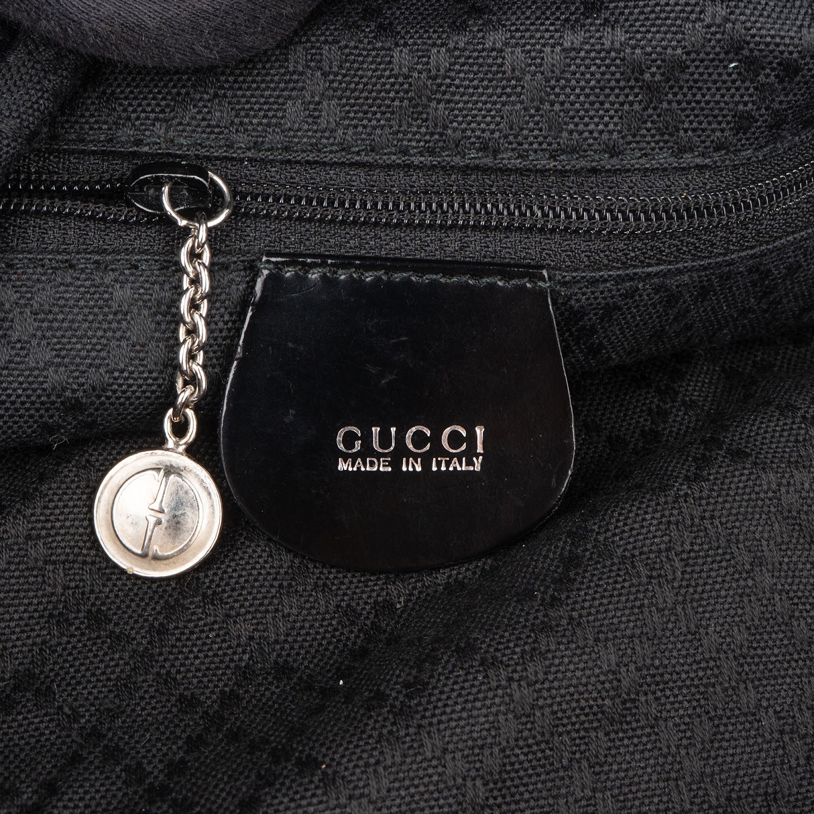 GUCCI Nylon Bamboo Hobo-schoudertas