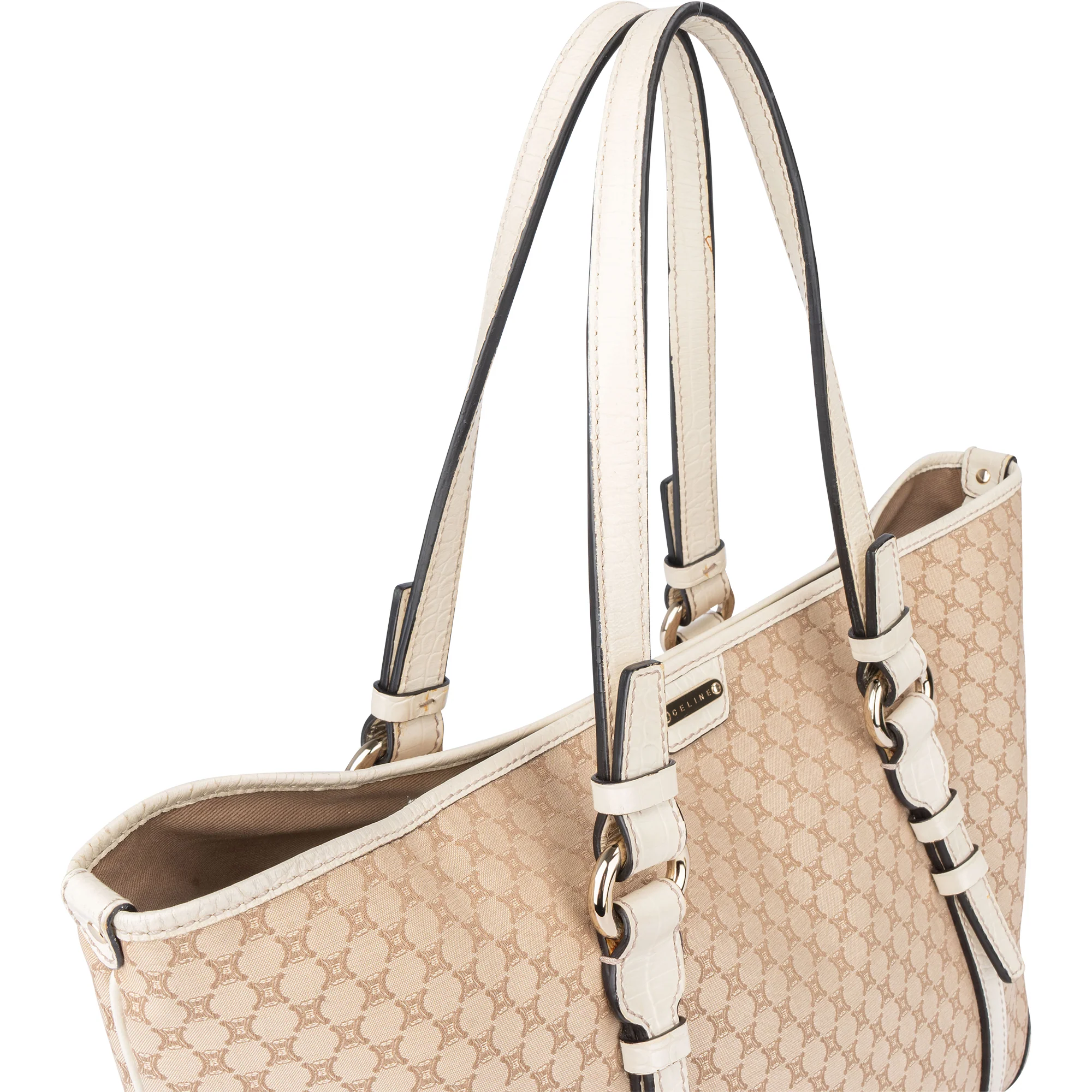 Celine Maccadam Monogram Shopper Bag