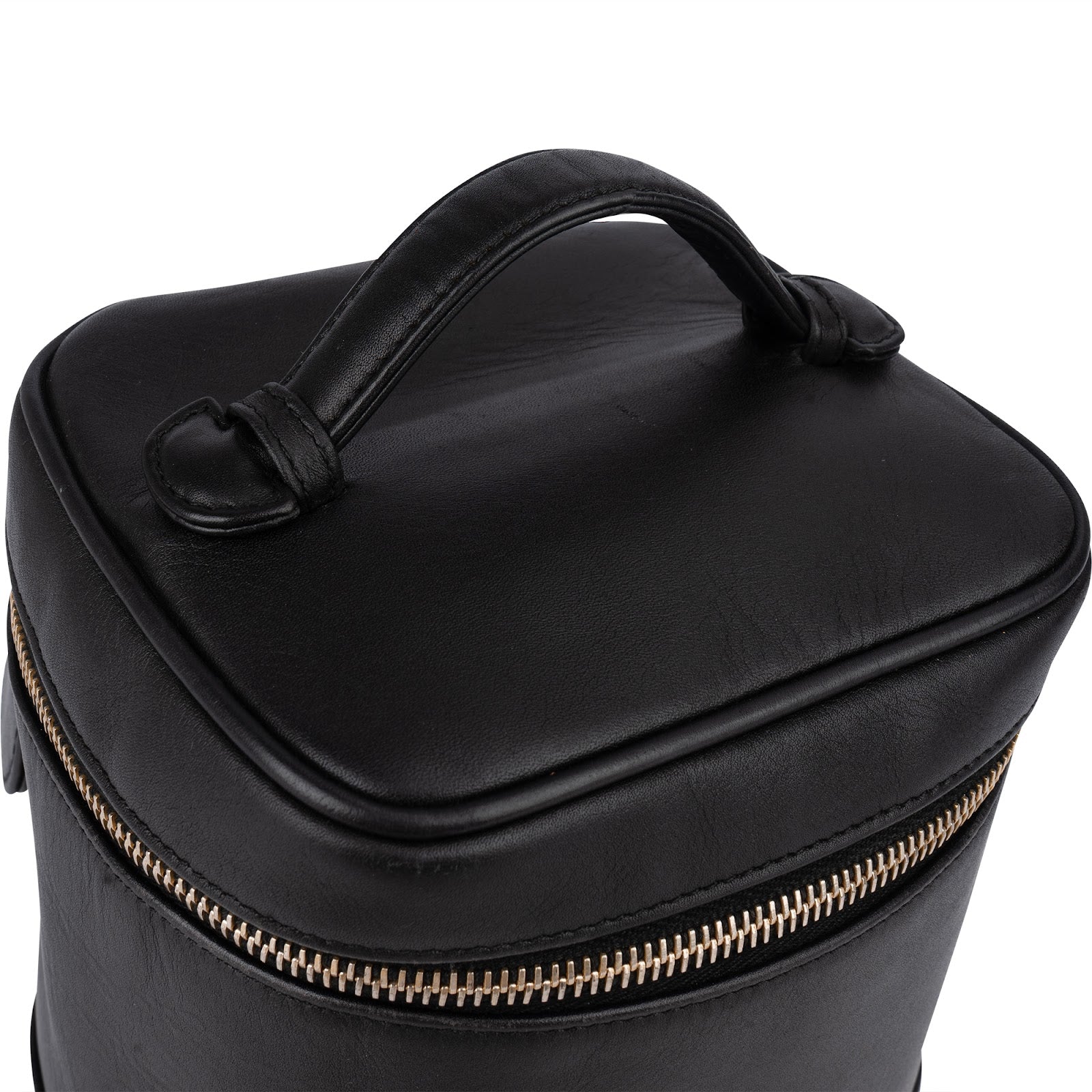 Sac à main « Vanity Case » en cuir d'agneau avec surpiqûres Chanel