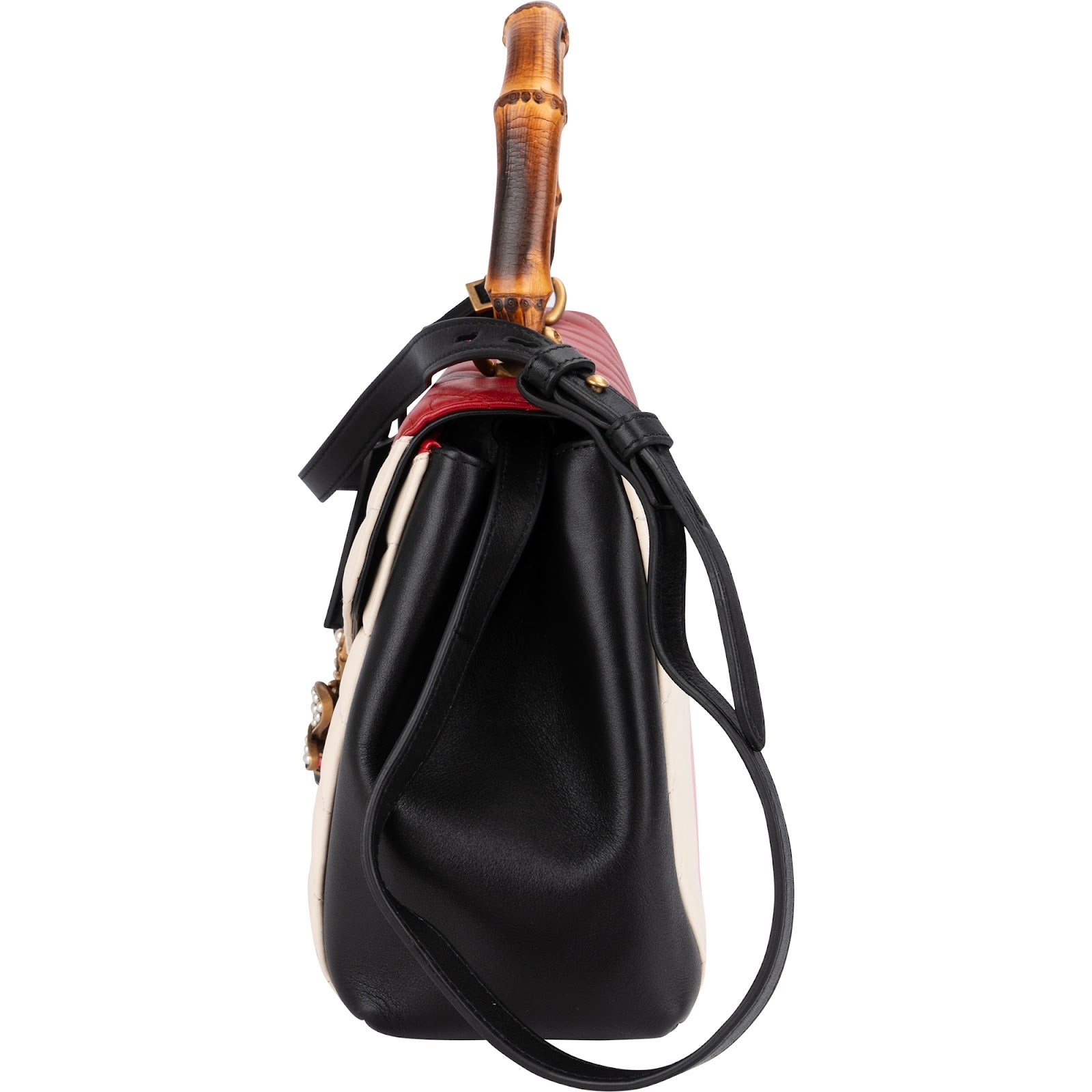 Gucci Multicolor Quilted Leather Queen Margaret Handbag