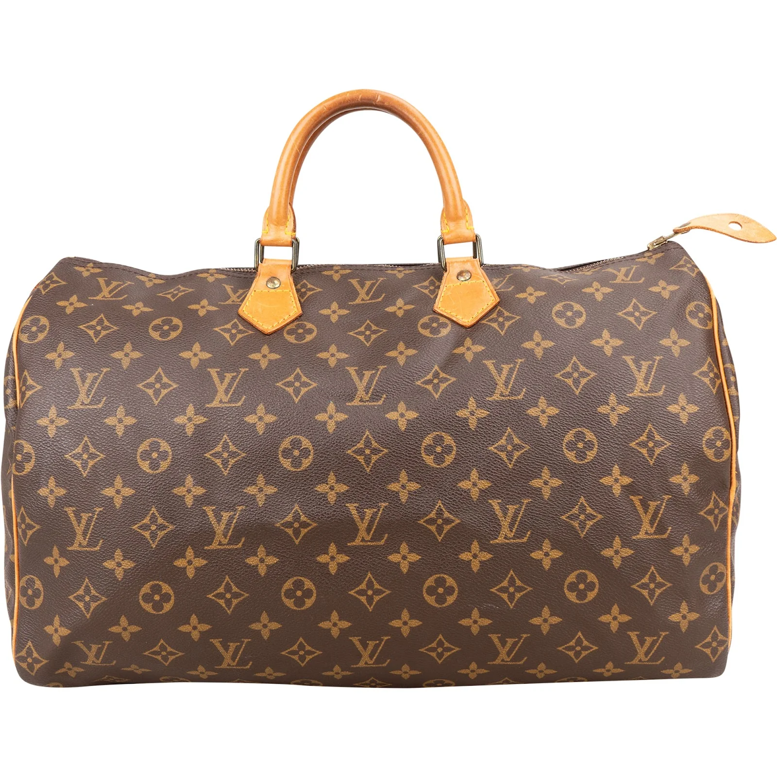 Louis Vuitton Canvas Monogram Speedy 40 Boston Bag