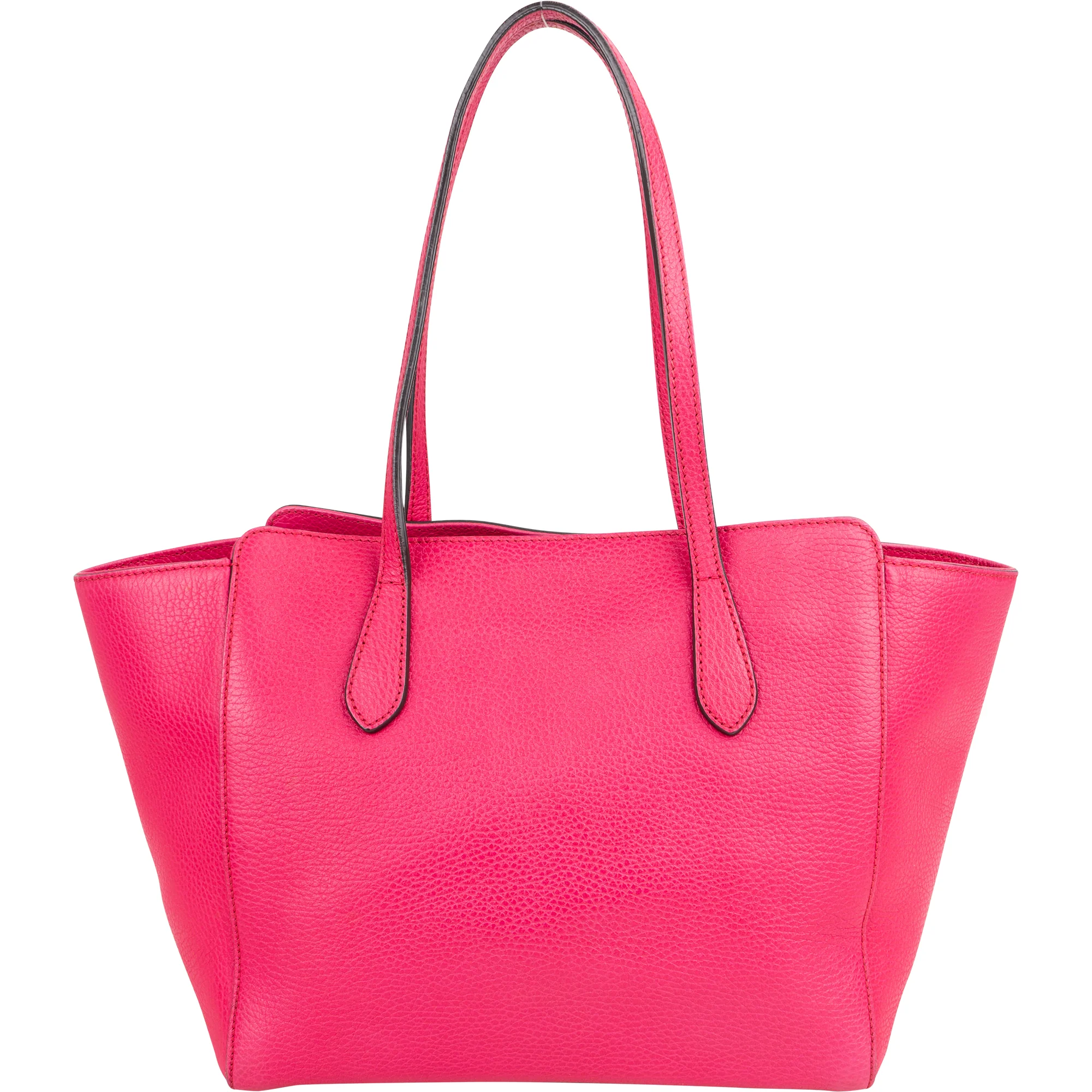 Gucci Pink Leather Swing Shopper