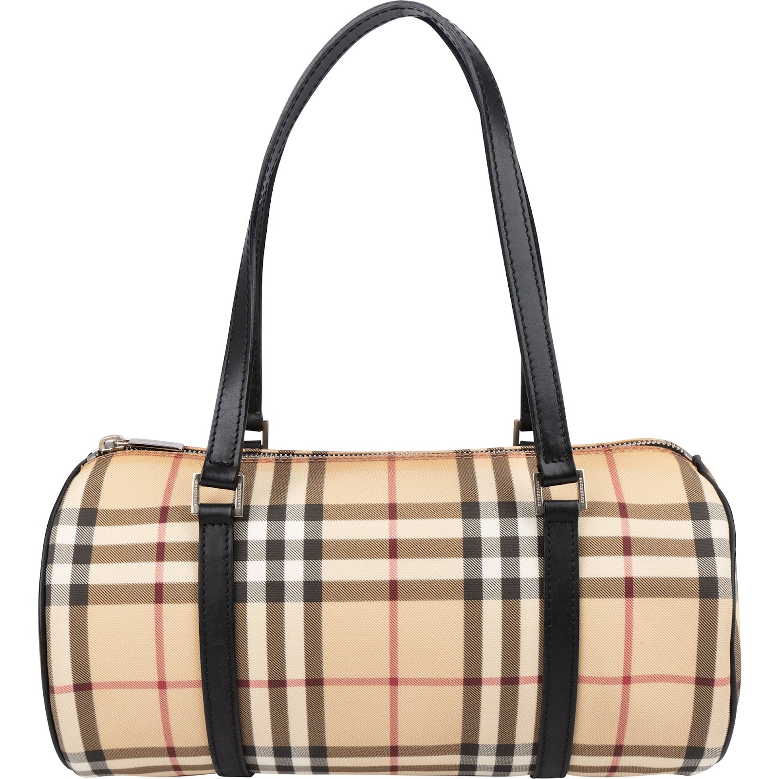 Burberry - Nova Check Barrel Handtasche