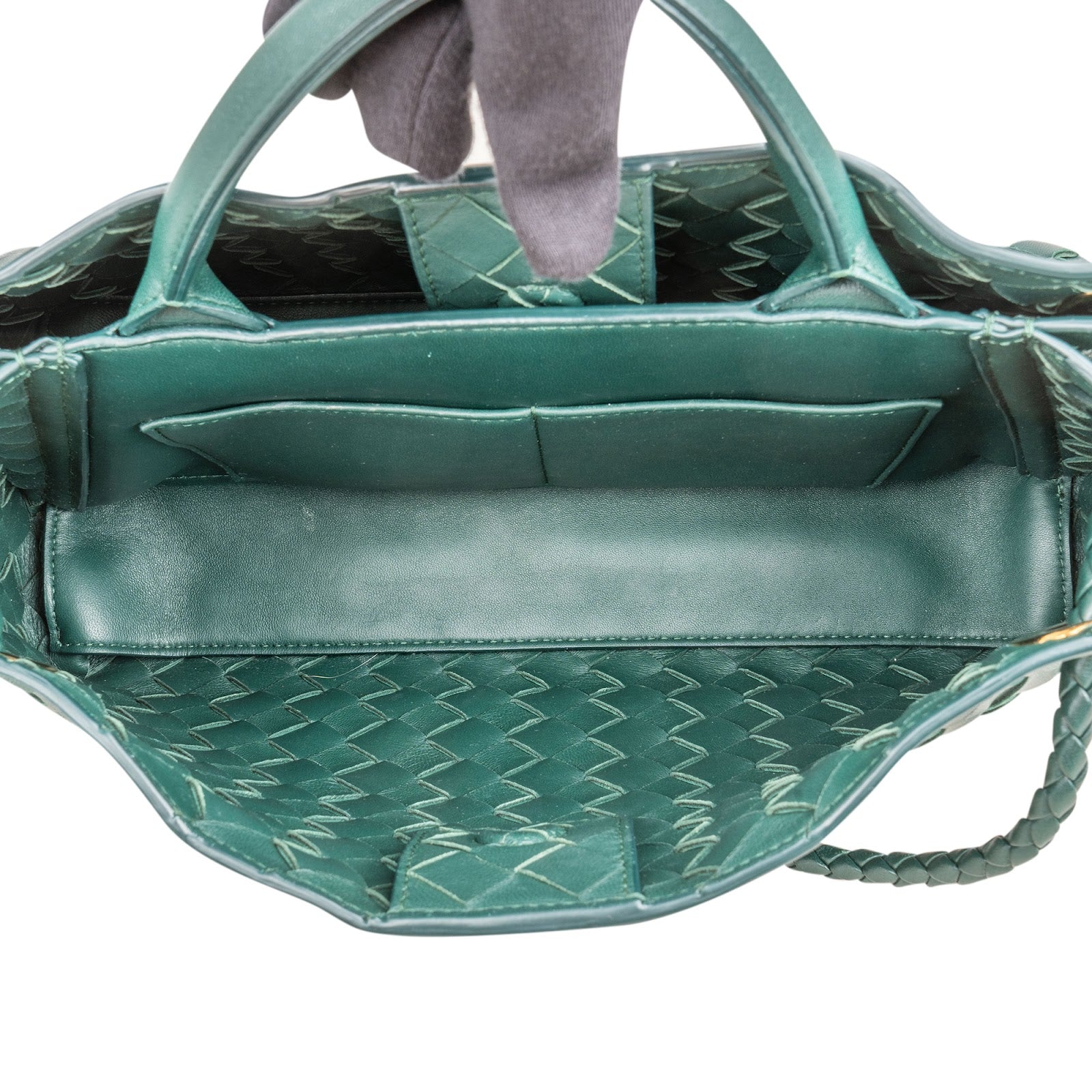 Sac à bandoulière Bottega Veneta Intrecciato en cuir, modèle East-West Andiamo