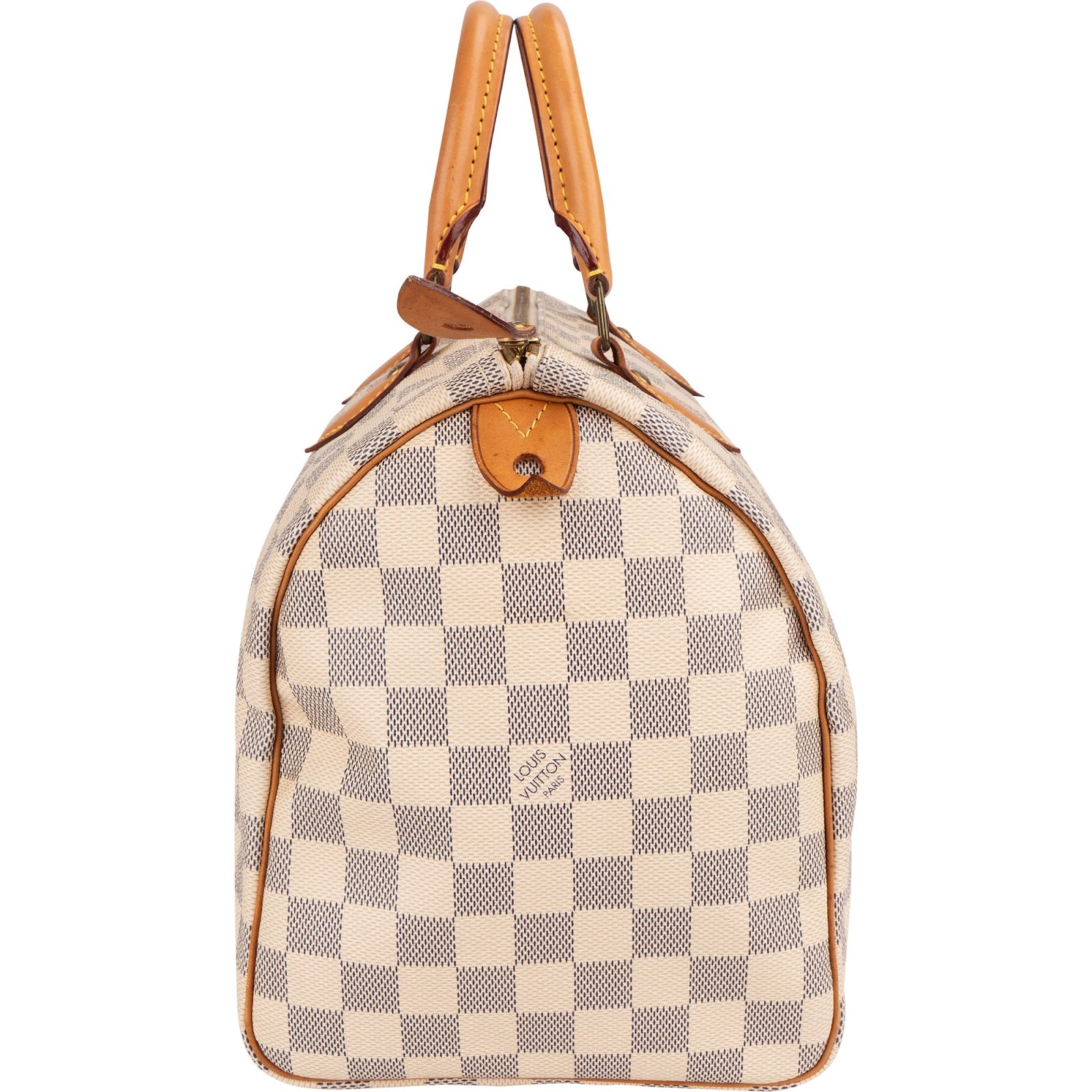 Louis Vuitton Monogram Damier Azur Speedy 30 Handbag
