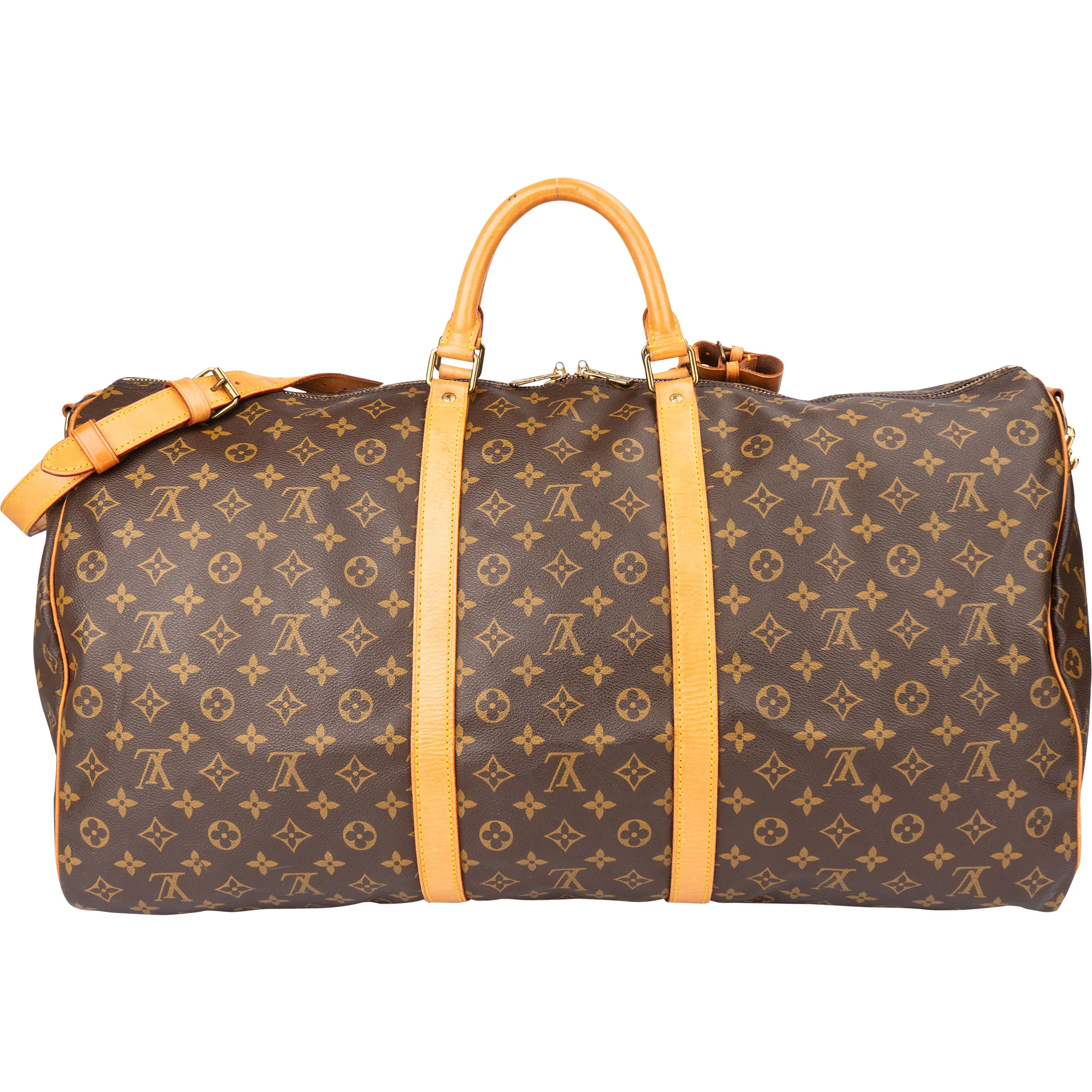 Louis Vuitton Canvas Monogram Keepall 60 Bandouliere