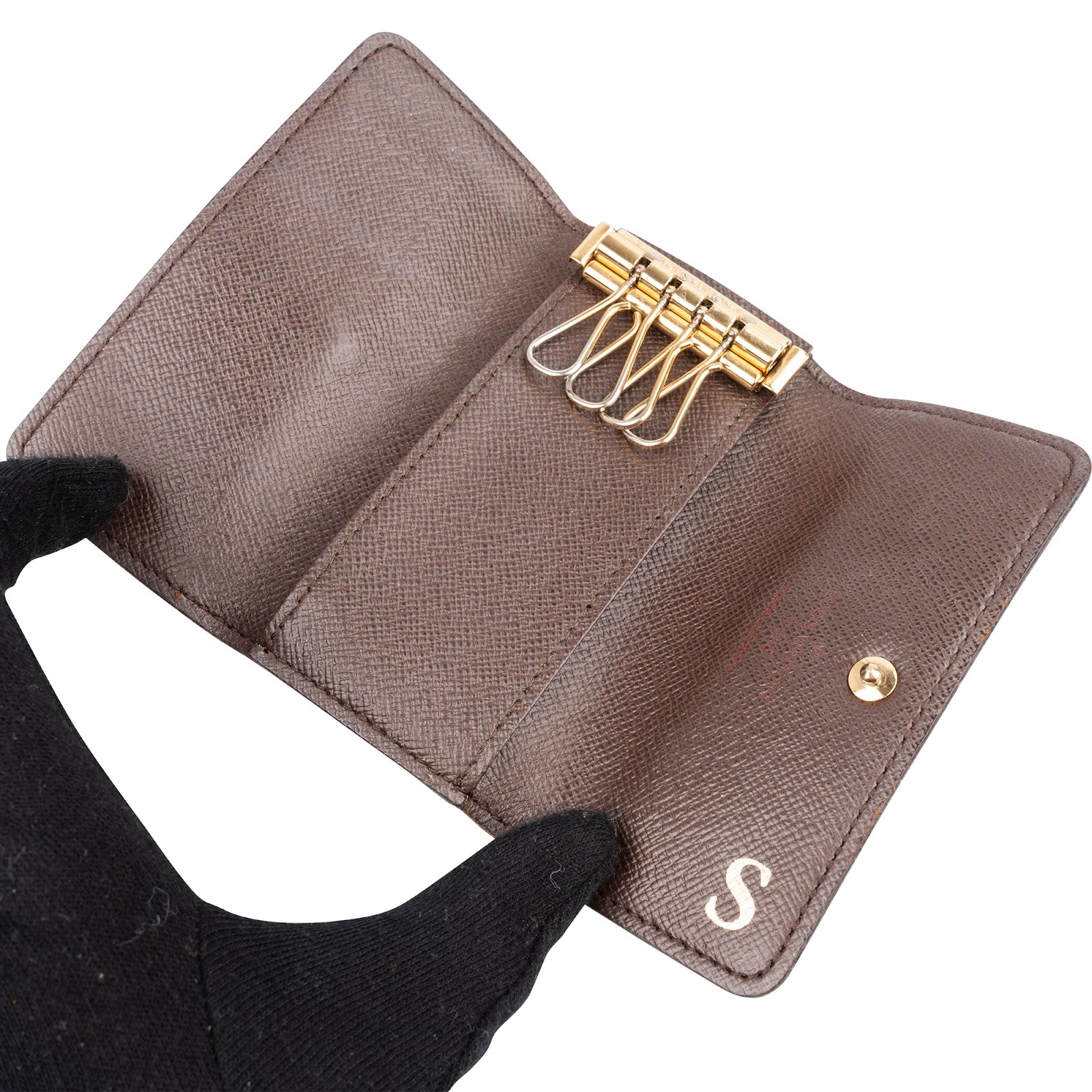 Louis Vuitton Monogram Damier Ebene Key Holder