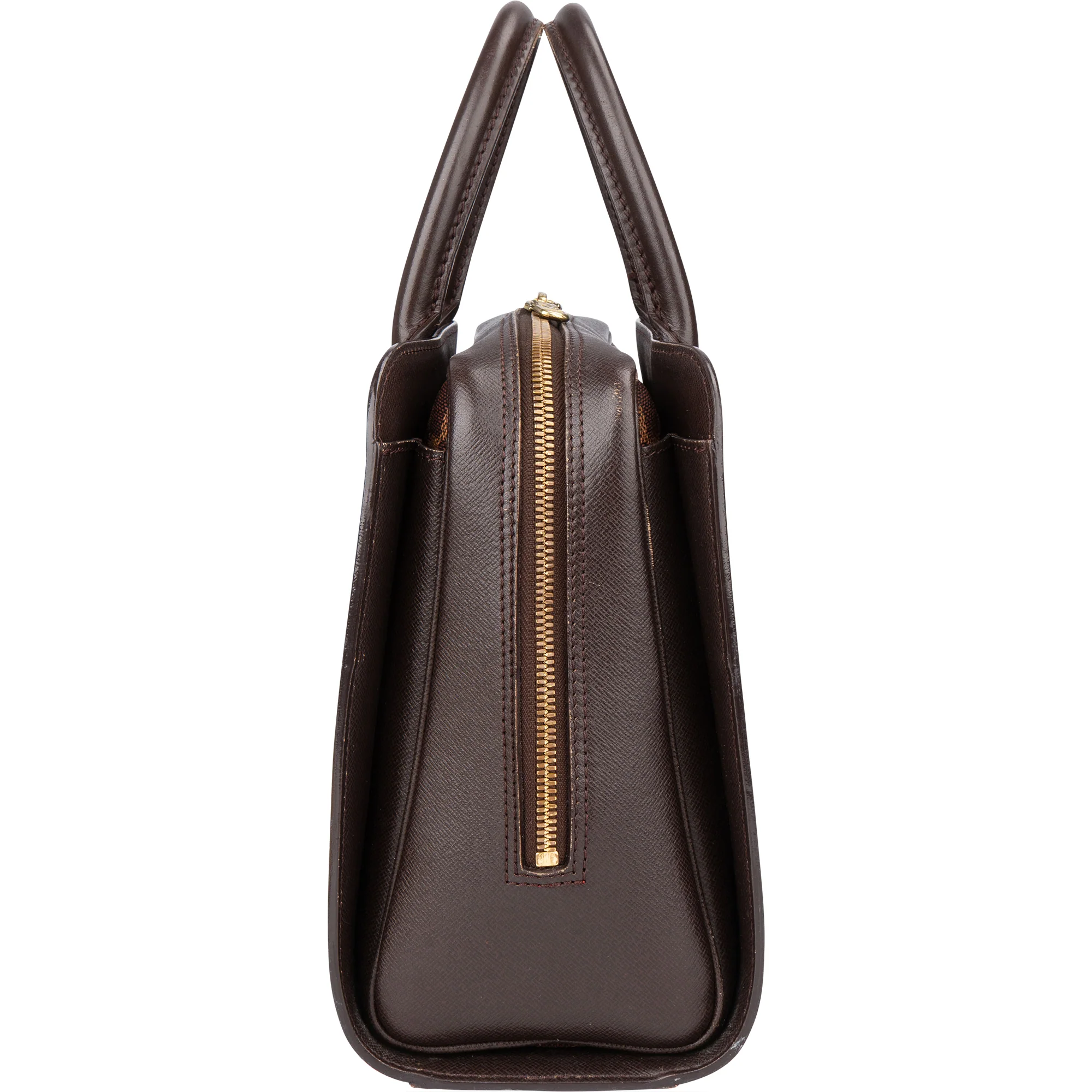 Louis Vuitton Damier Ebene Monogram Triana Handbag