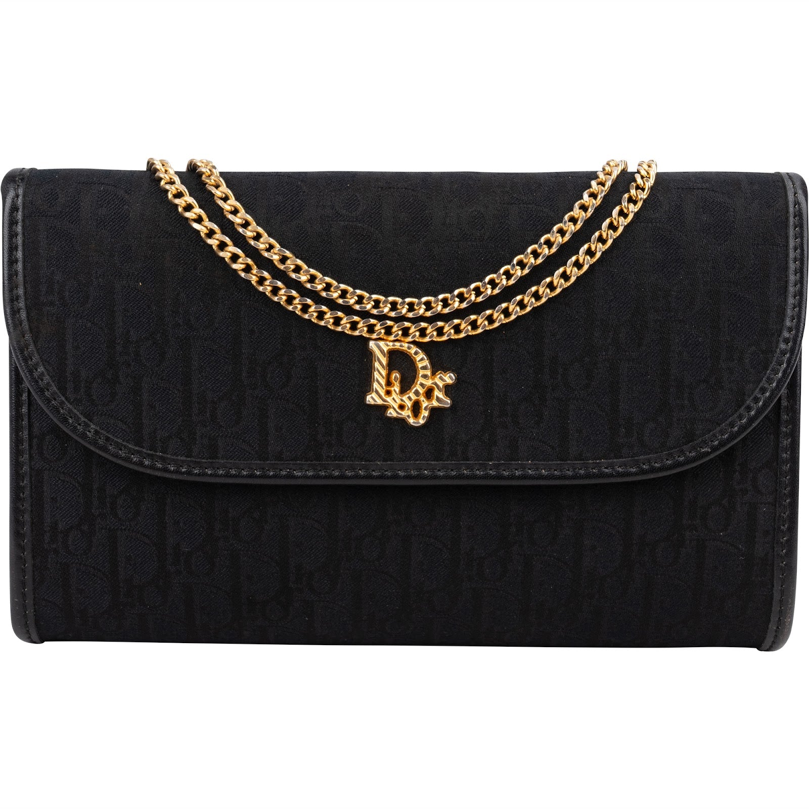 Christian Dior Oblique Monogram Single Flap Crossbody Bag