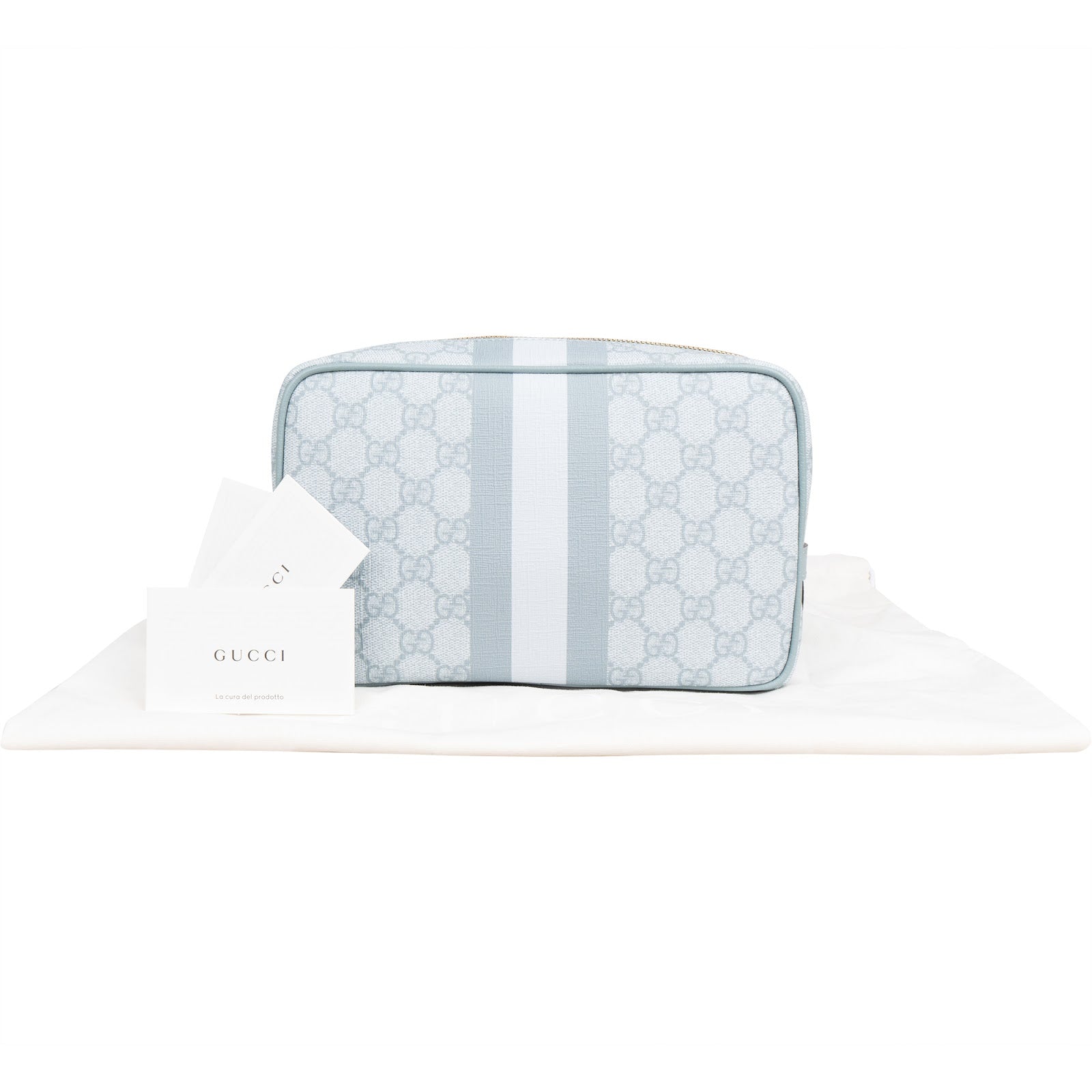 Gucci Supreme Monogram Ophidia GG Kosmetiktasche